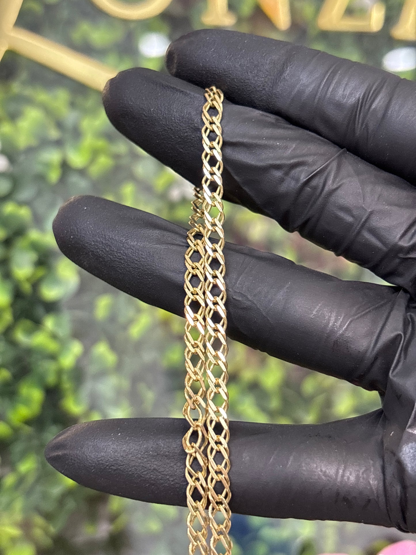 Cadena oro 10k doble hilo