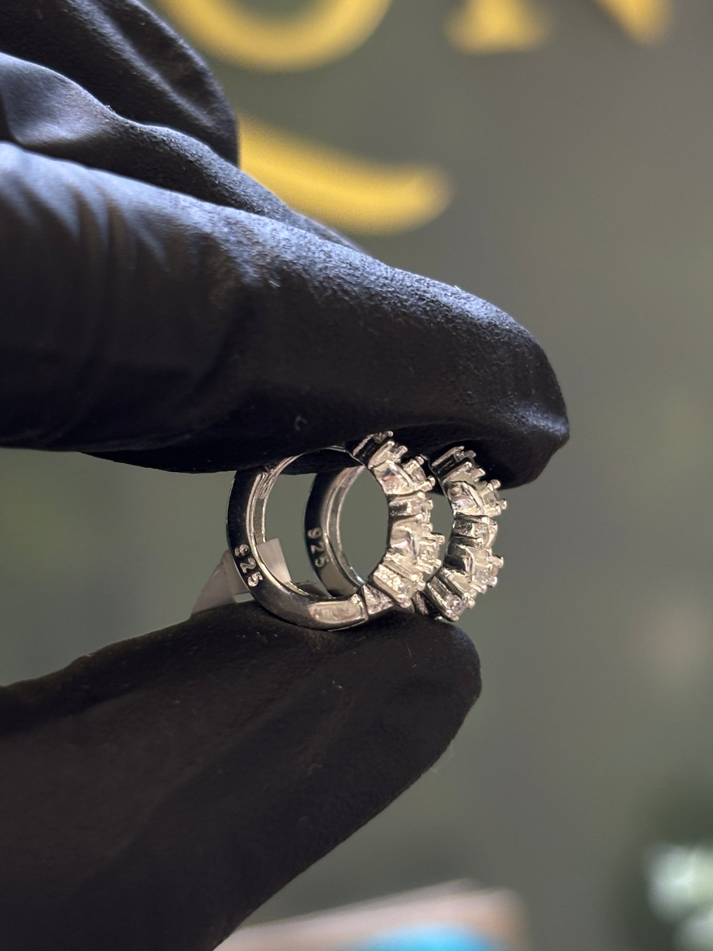 Arracada plata 925