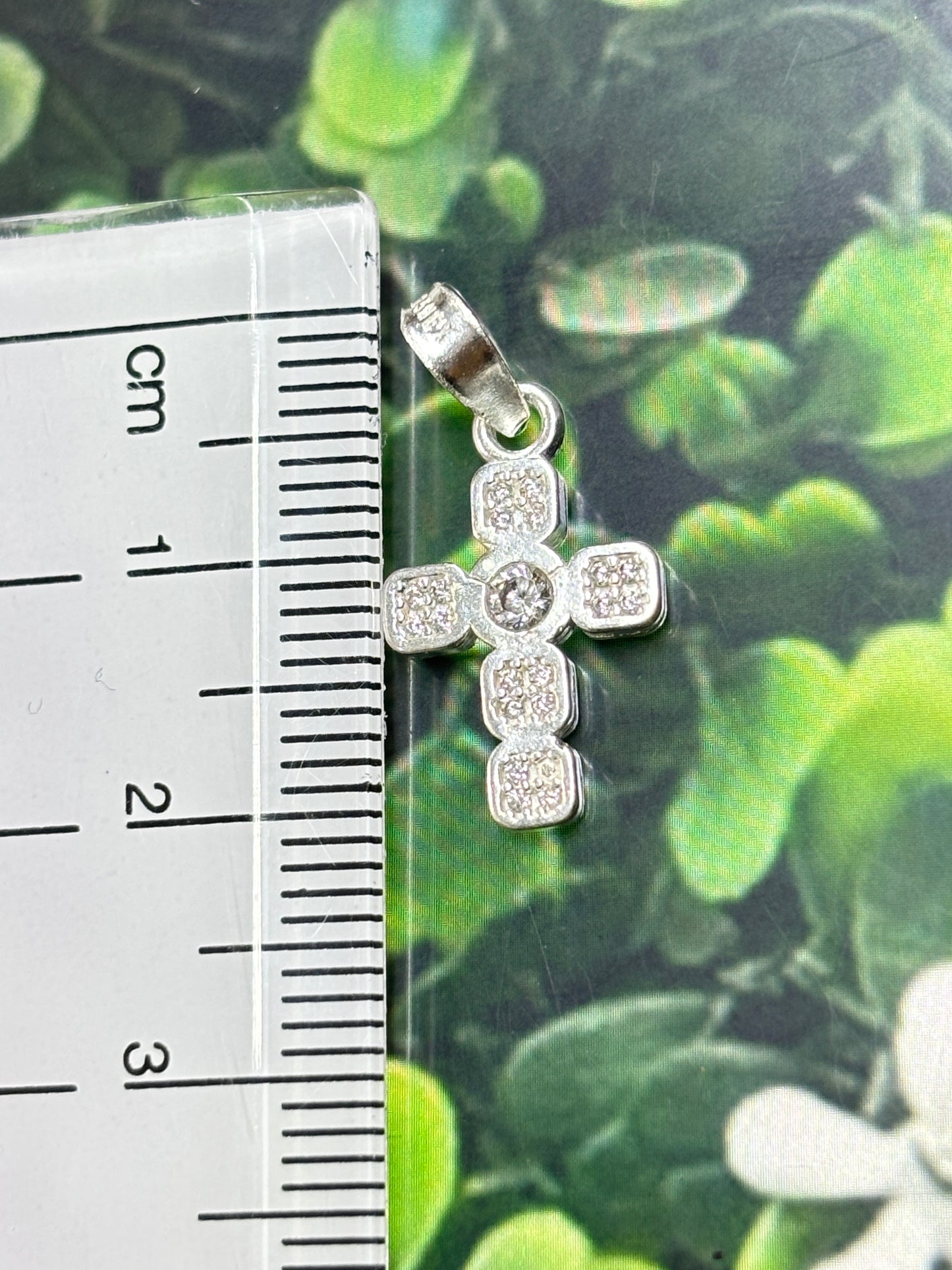 Cruz plata 925