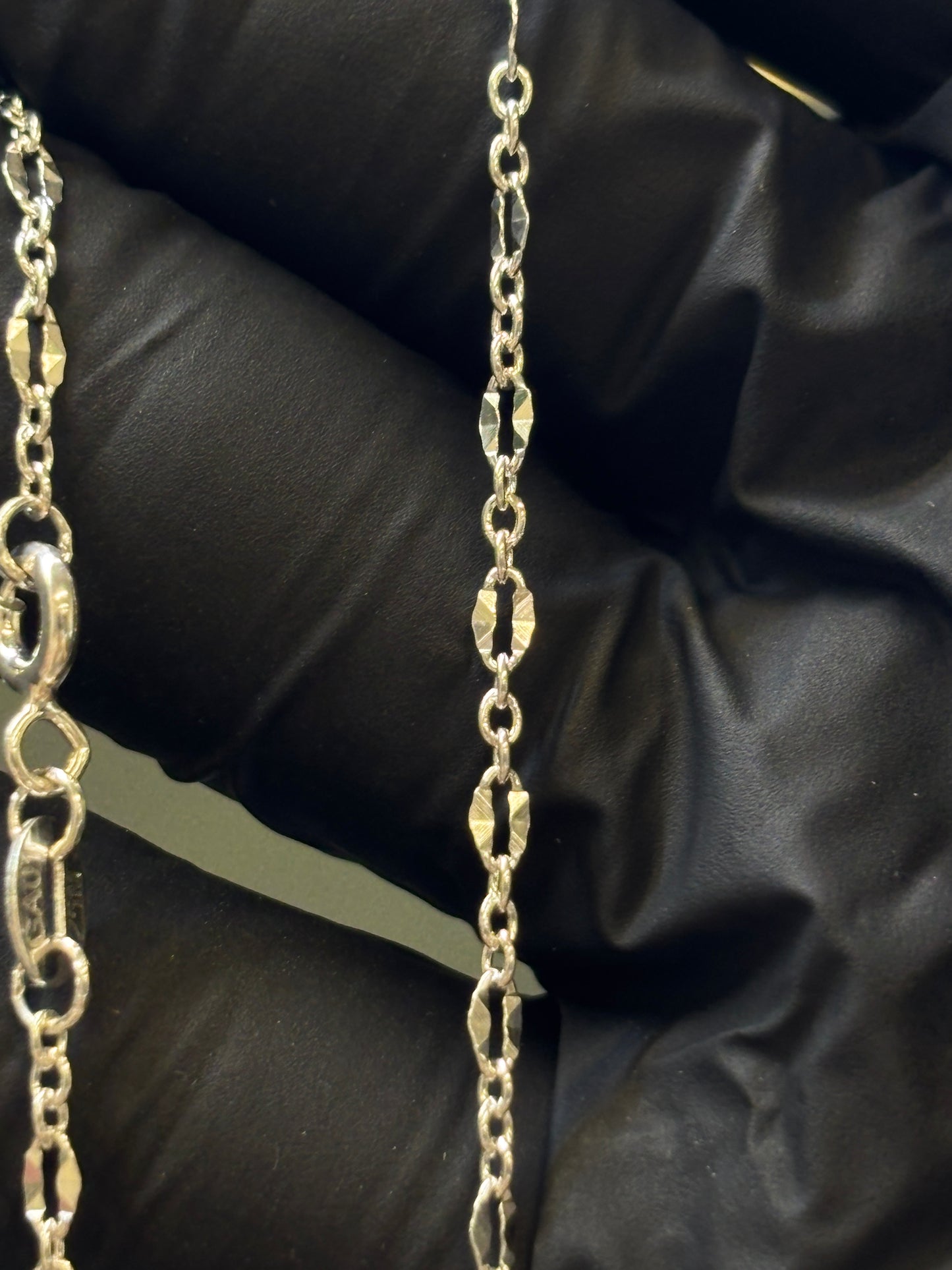 Cadena plata chival 44cm