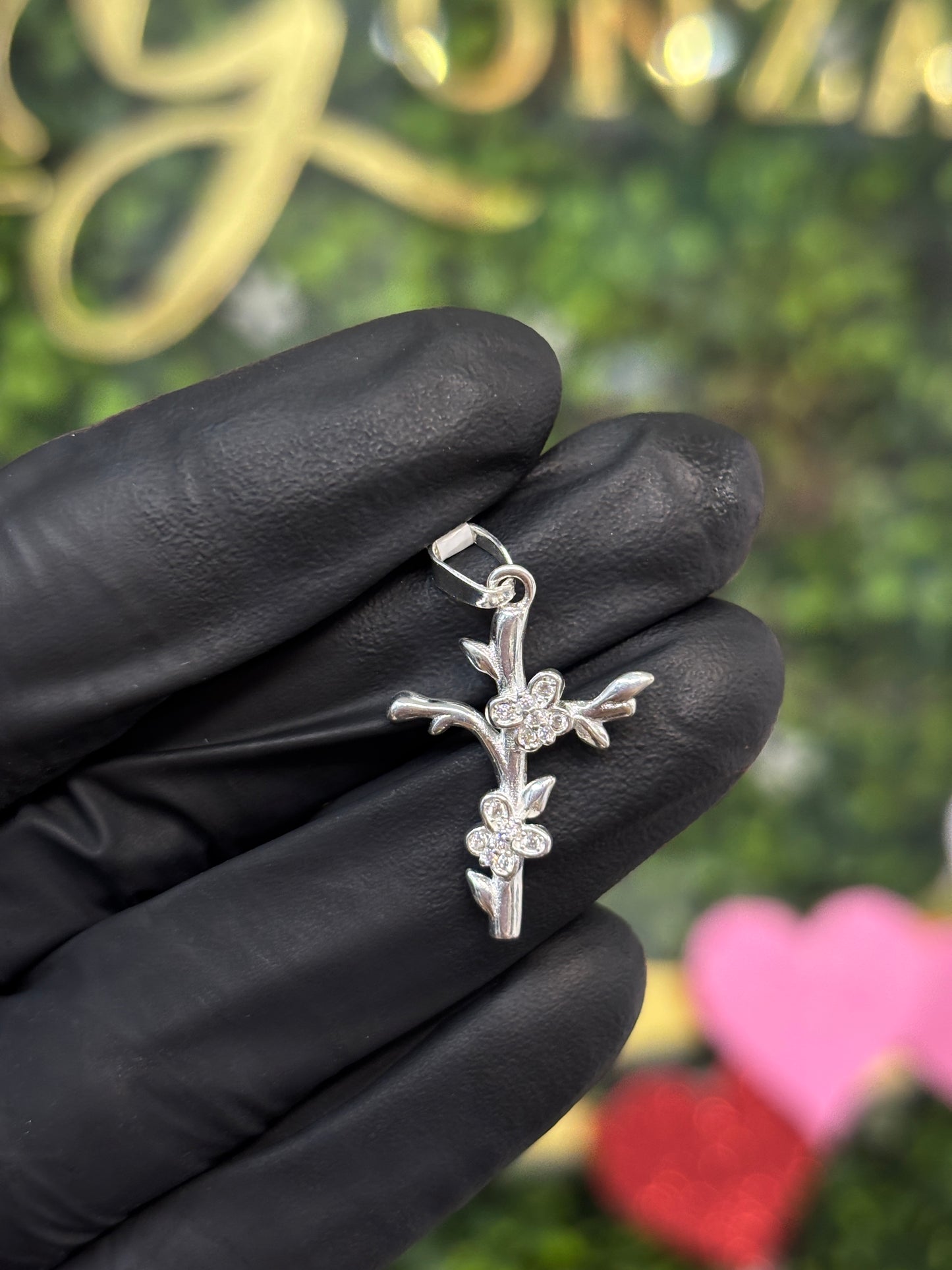 Cruz plata 925