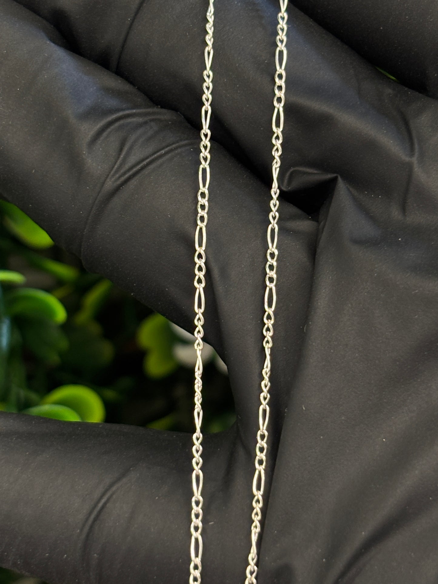 Cadena plata 40cm nacional