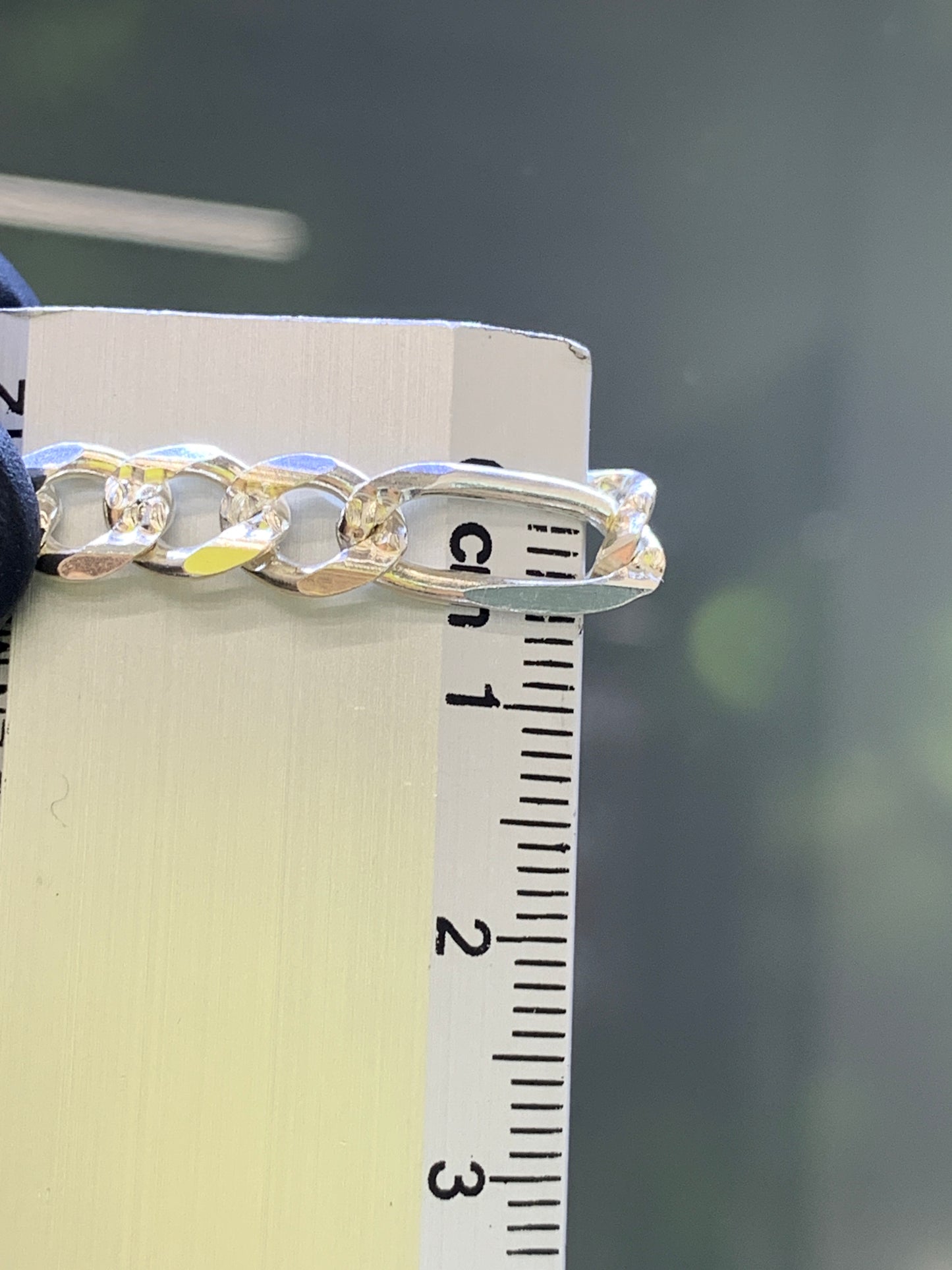 Cadena plata cartier diamantada 60 cm