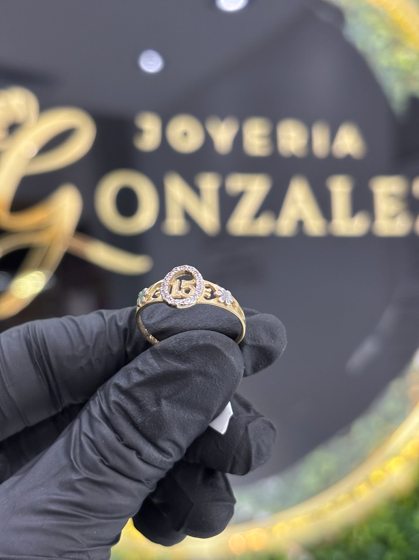 Anillo oro 10k