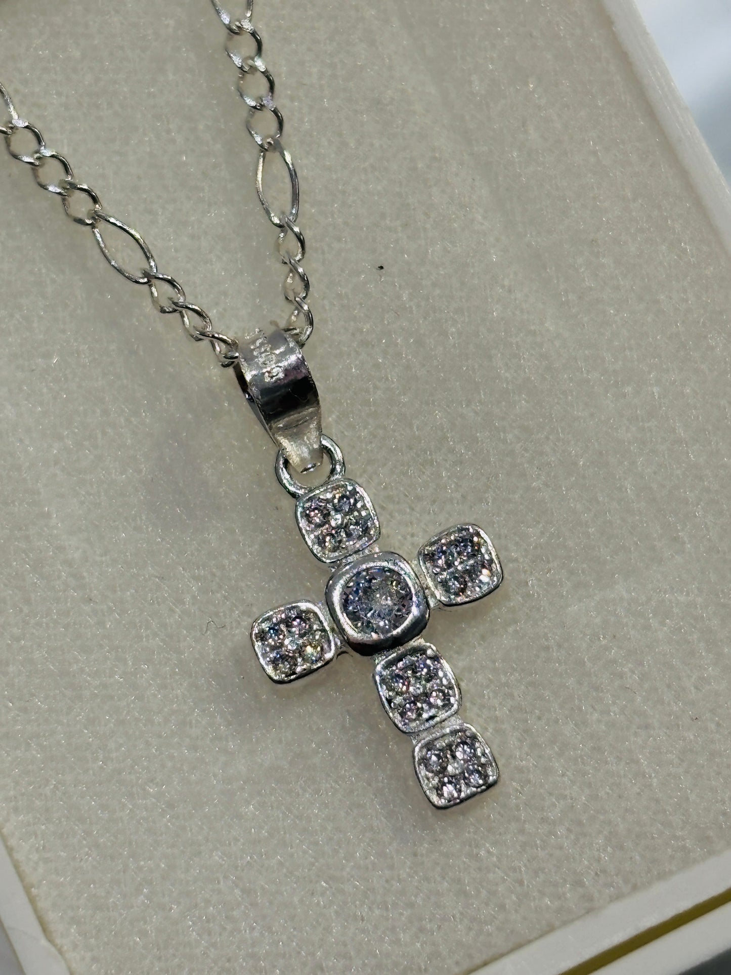 Cadena con dije plata