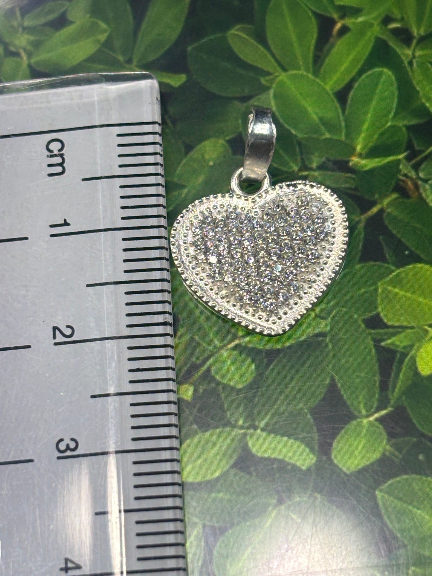 Dije corazón plata 925