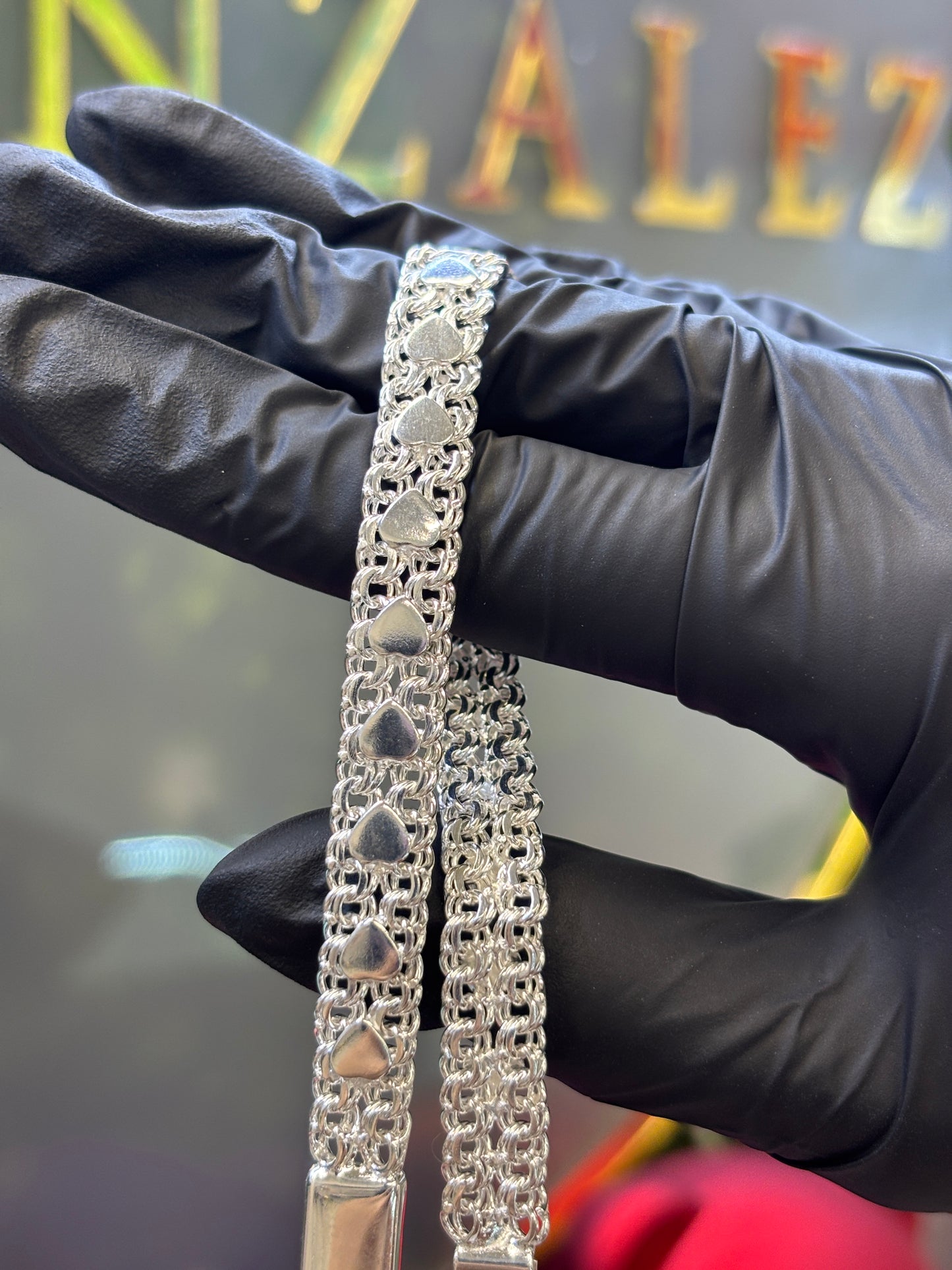 Pulso chino plata 20cm