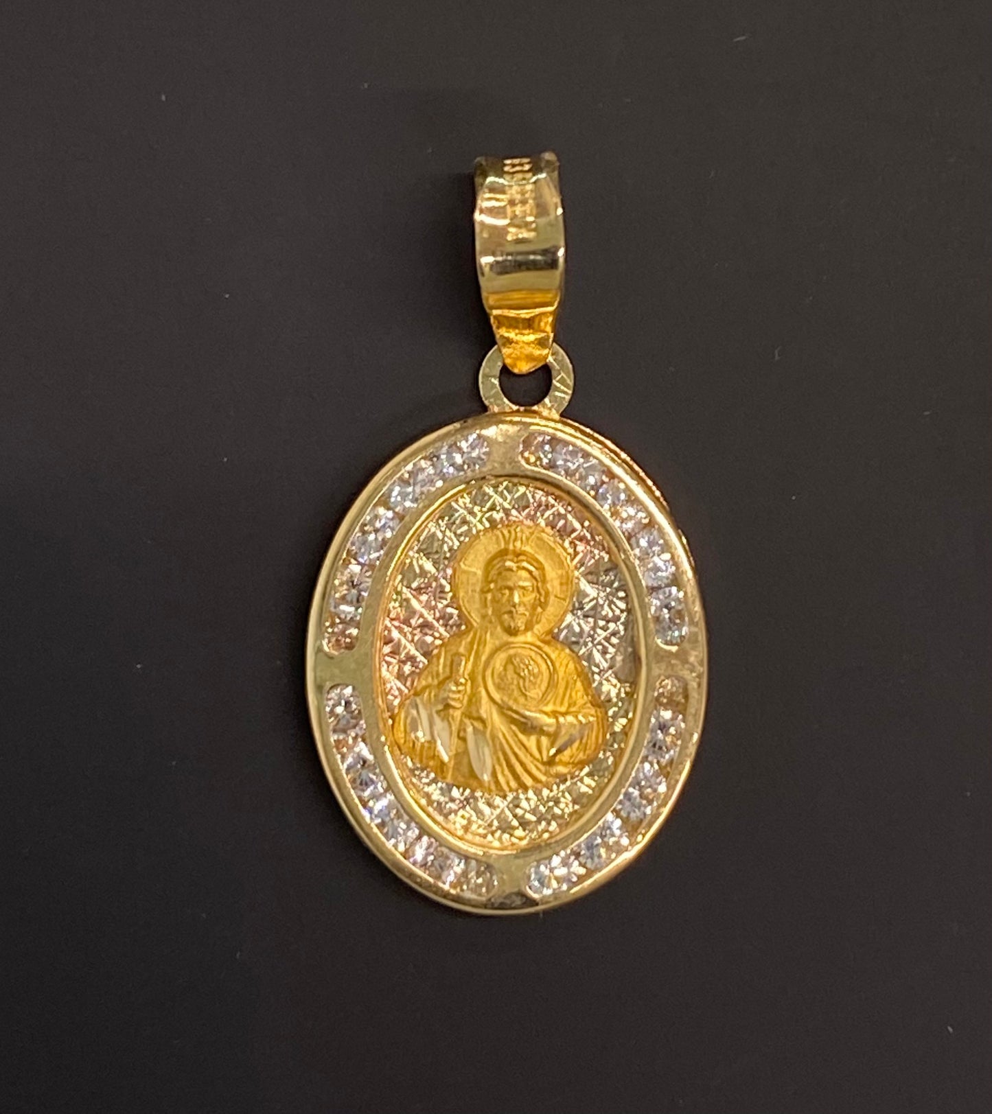 Dije oro florentino 10k San Judas Tadeo
