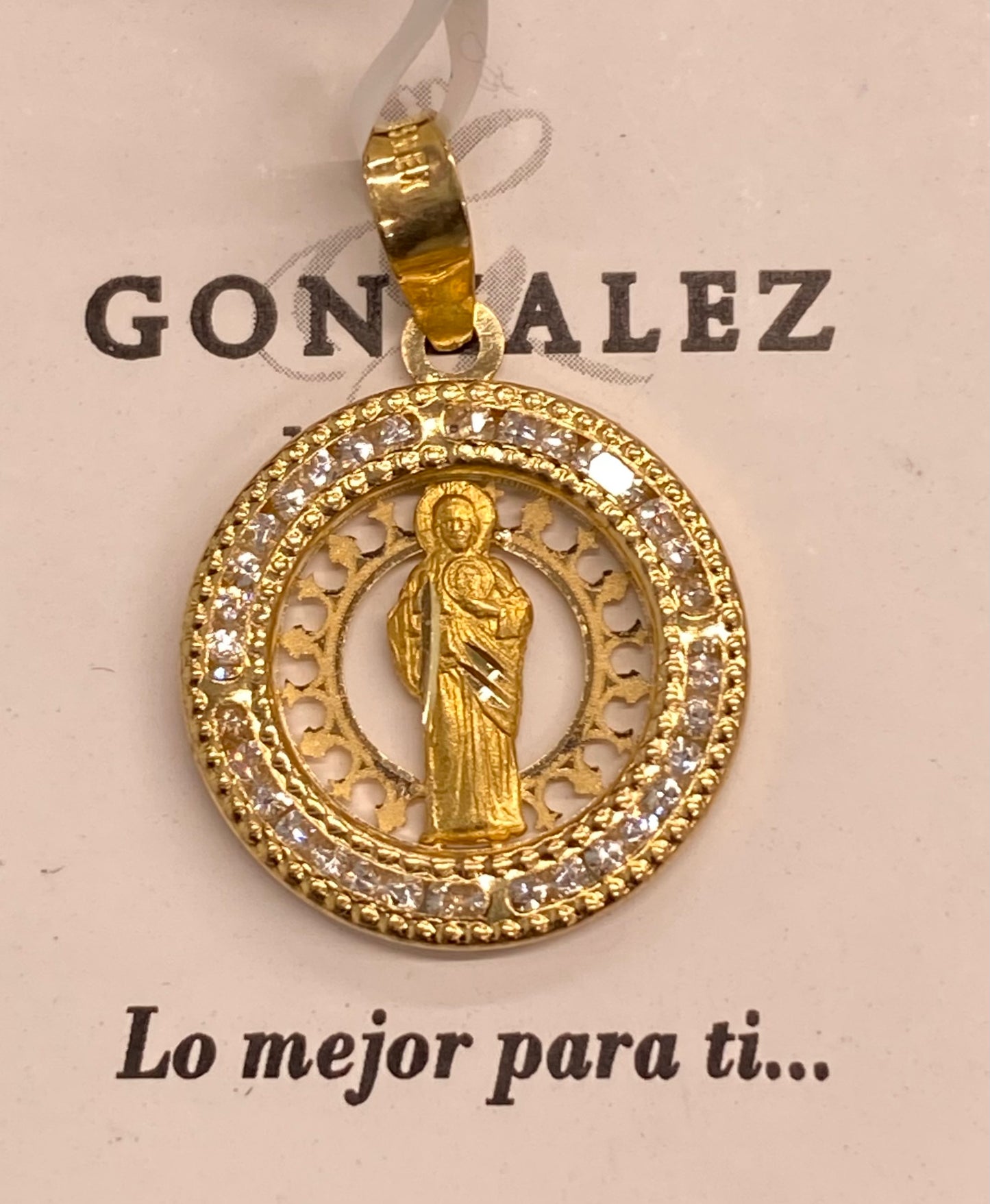 Dije oro 10k San Judas Tadeo