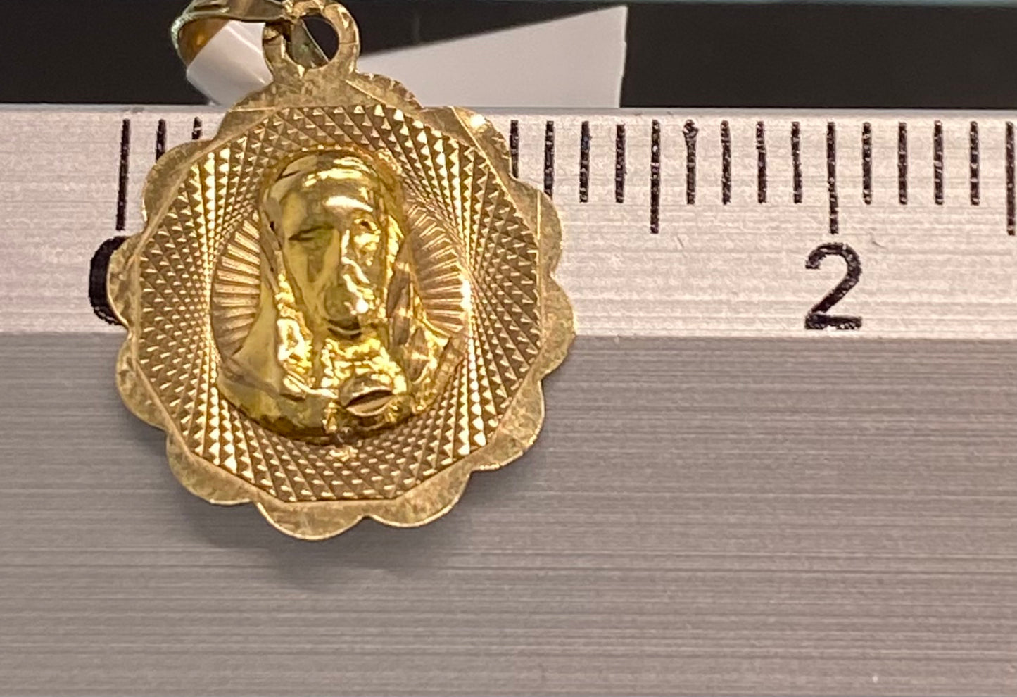 Dije oro 10k sagrado corazón