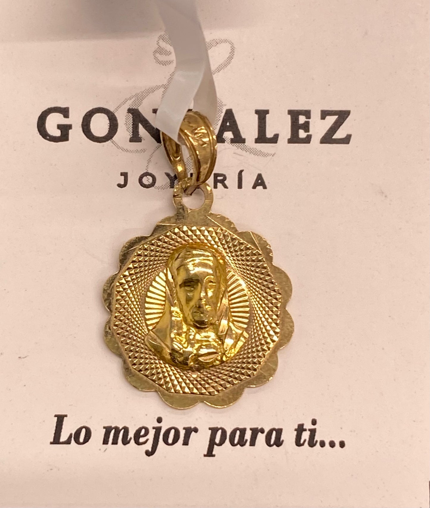 Dije oro 10k sagrado corazón
