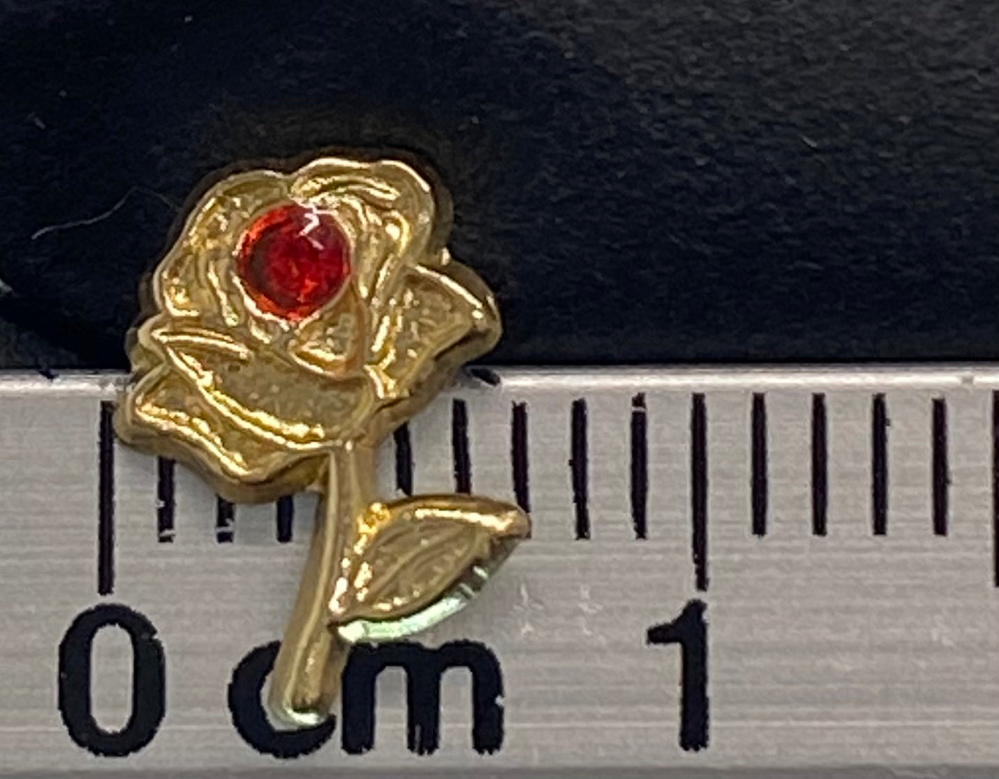 Broquel oro 10k rosa