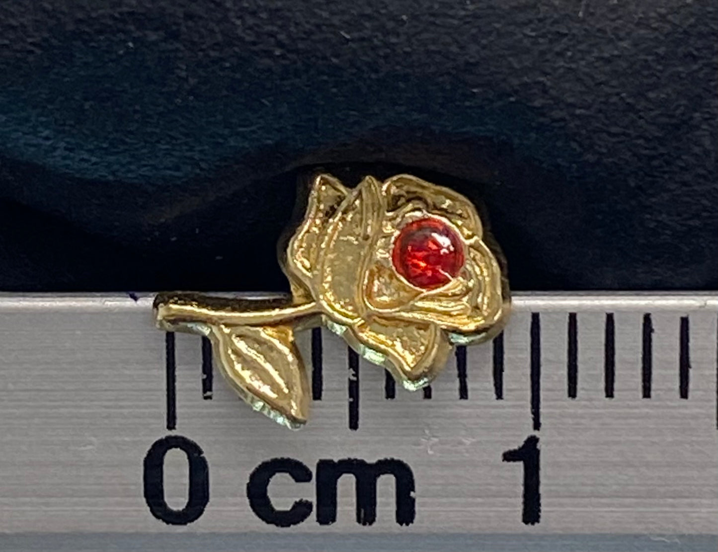 Broquel oro 10k rosa