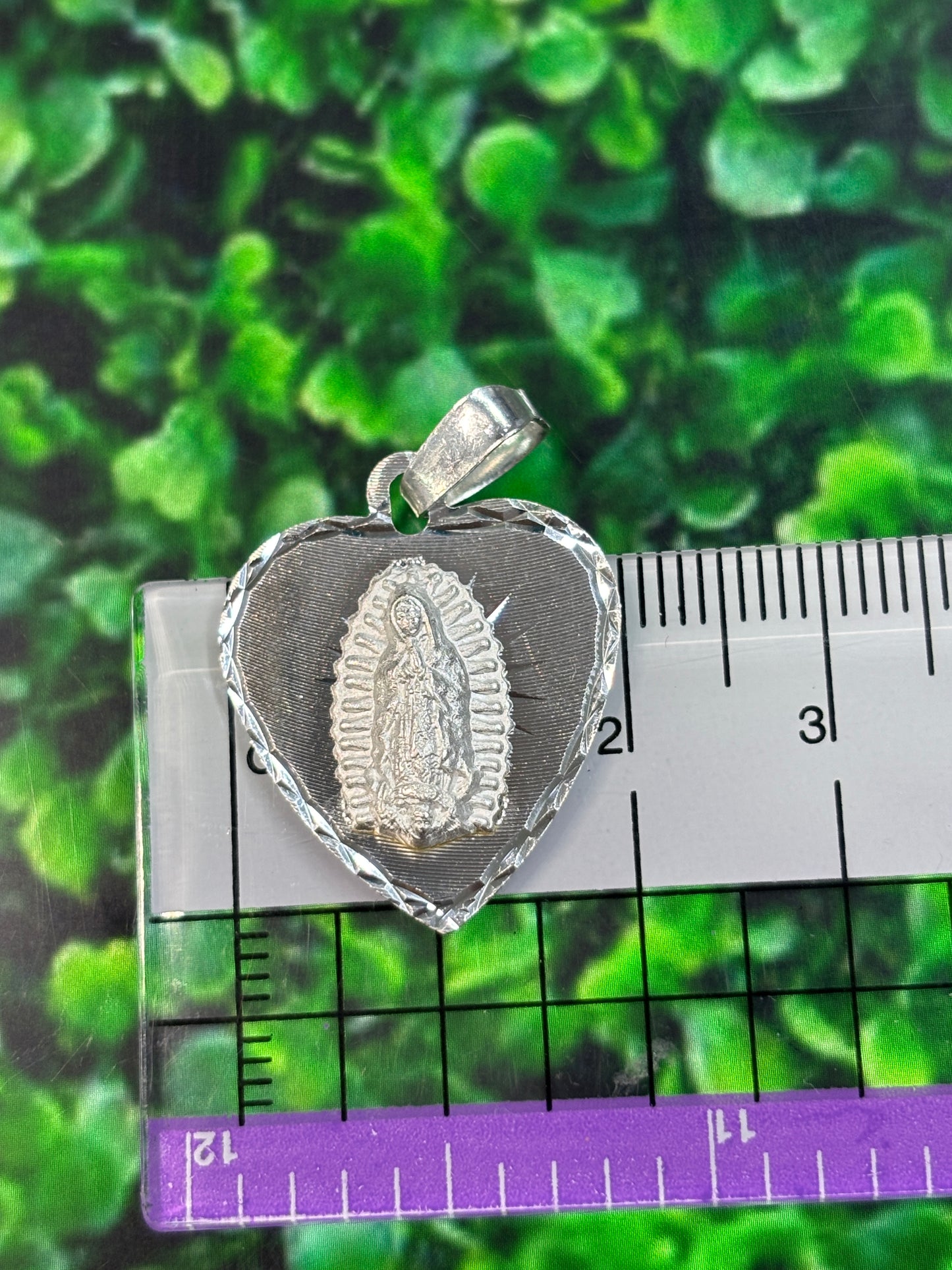 Medalla plata virgen Guadalupe