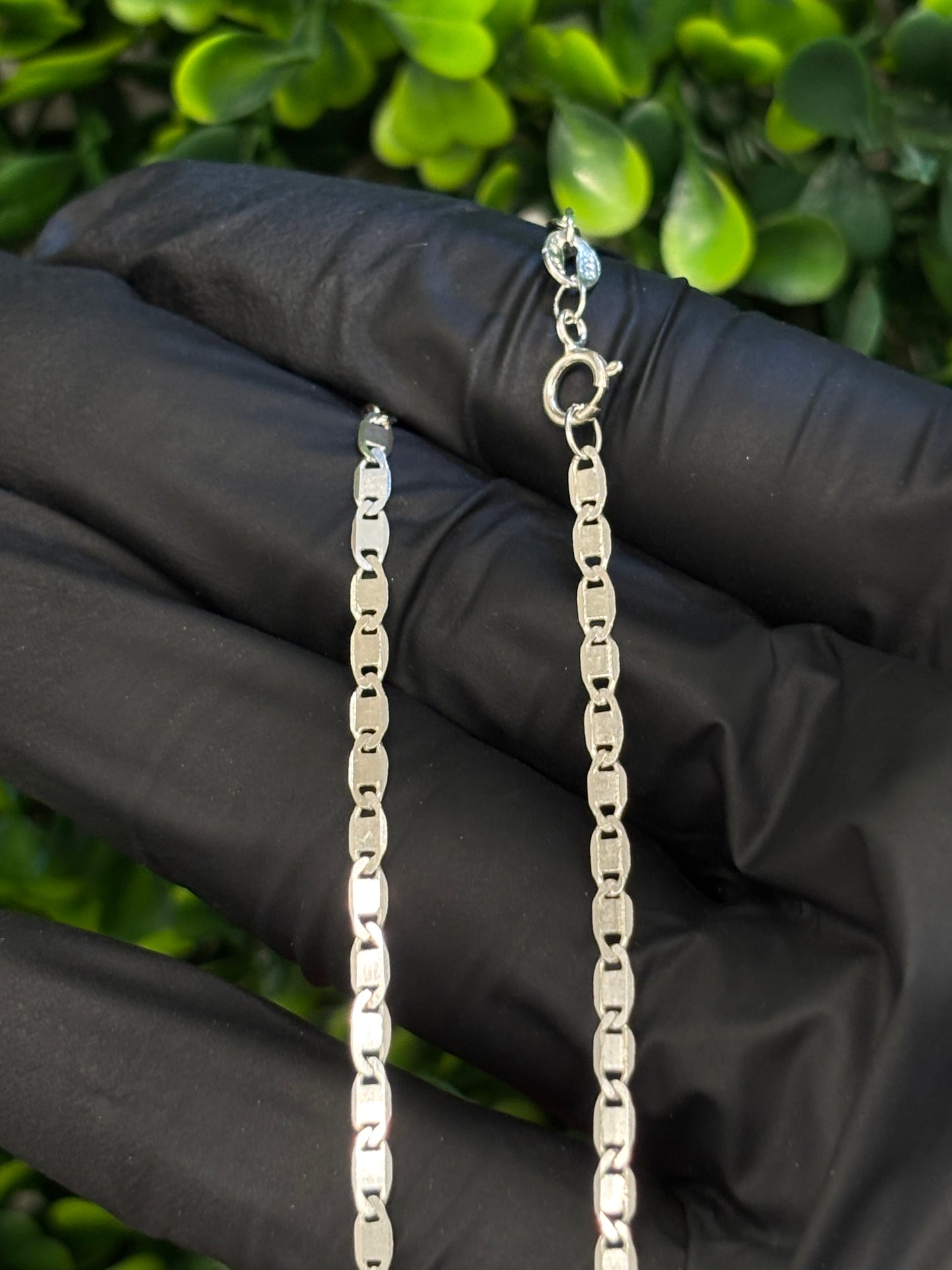 Cadena plata 40cm gussy
