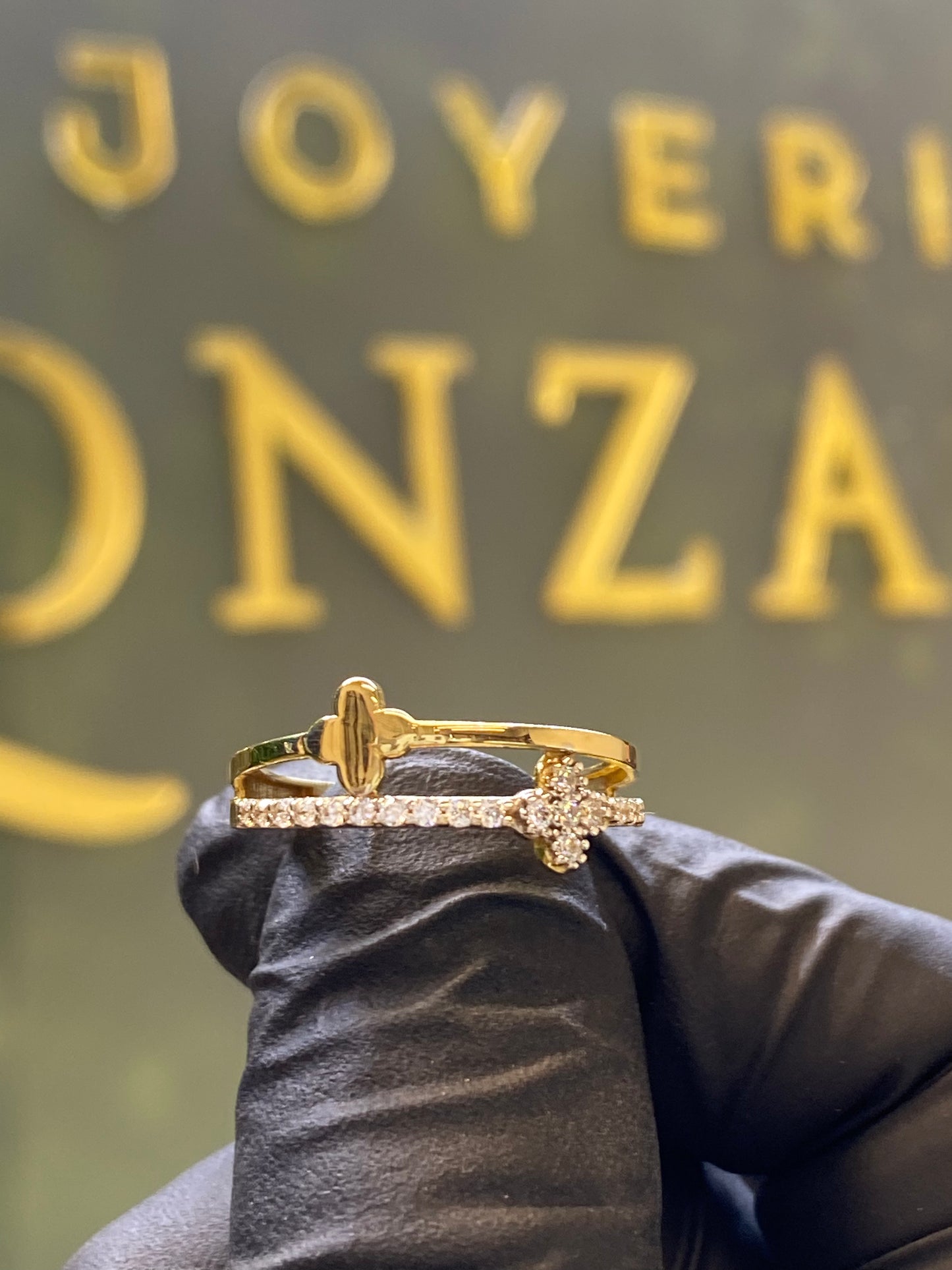 Anillo de oro 10k