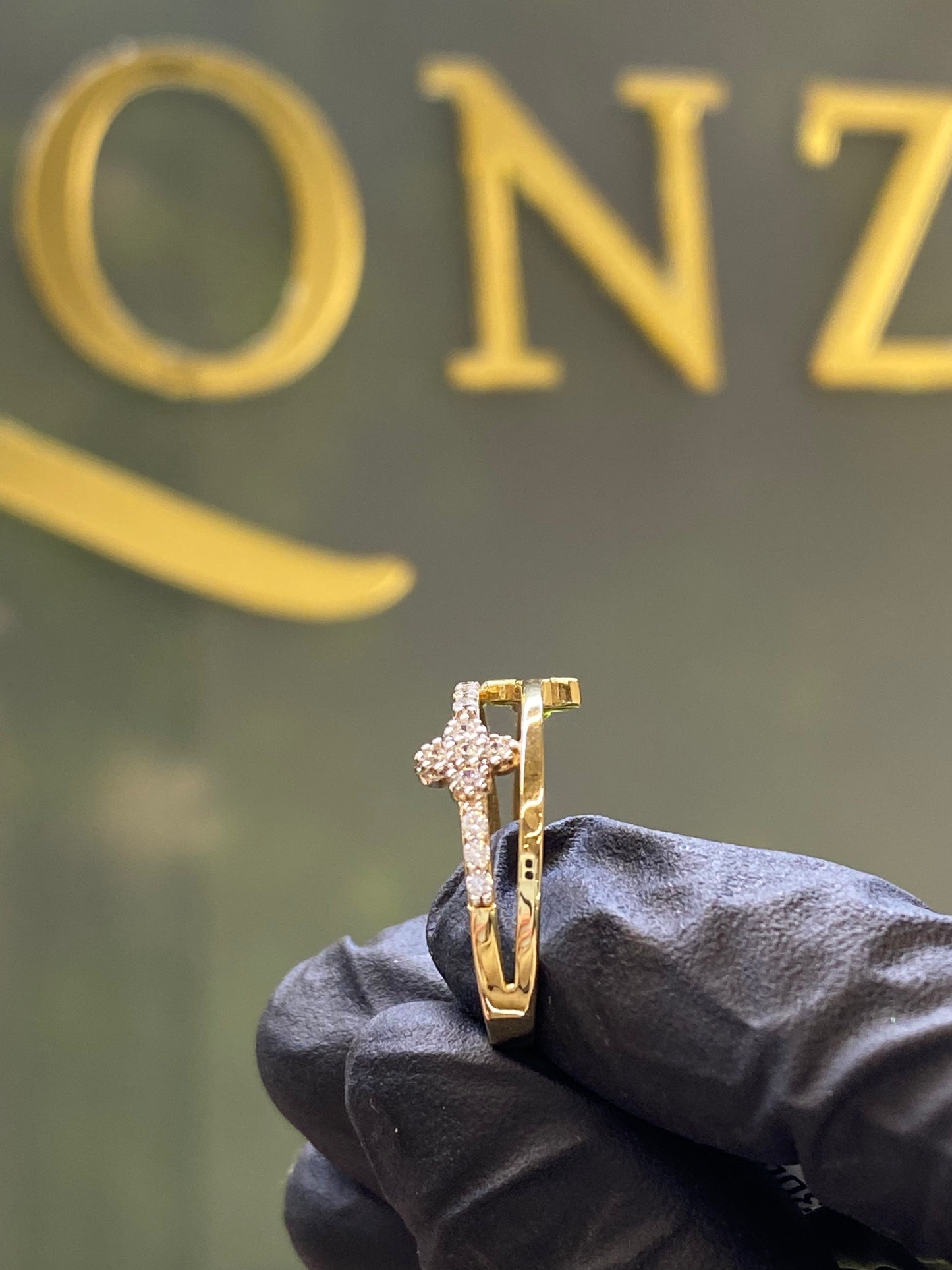 Anillo de oro 10k