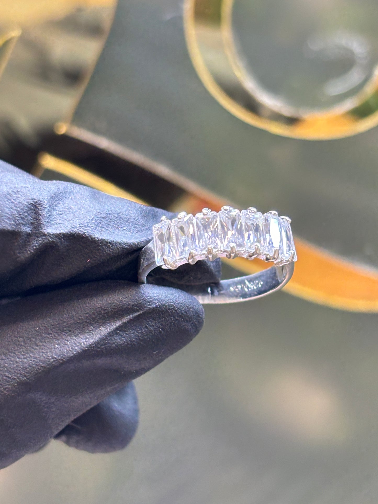 Anillo churumbela plata