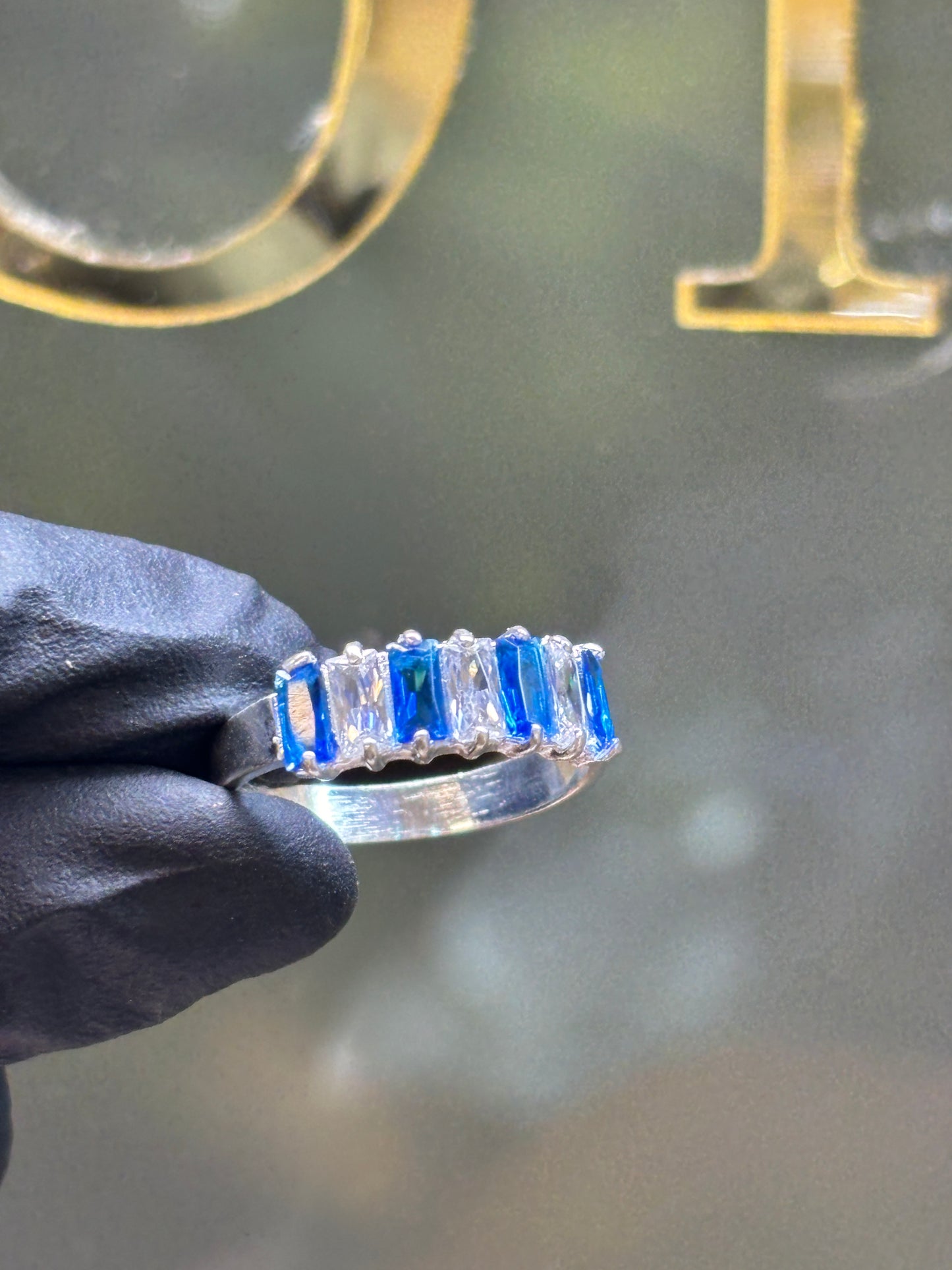 Anillo churumbela plata
