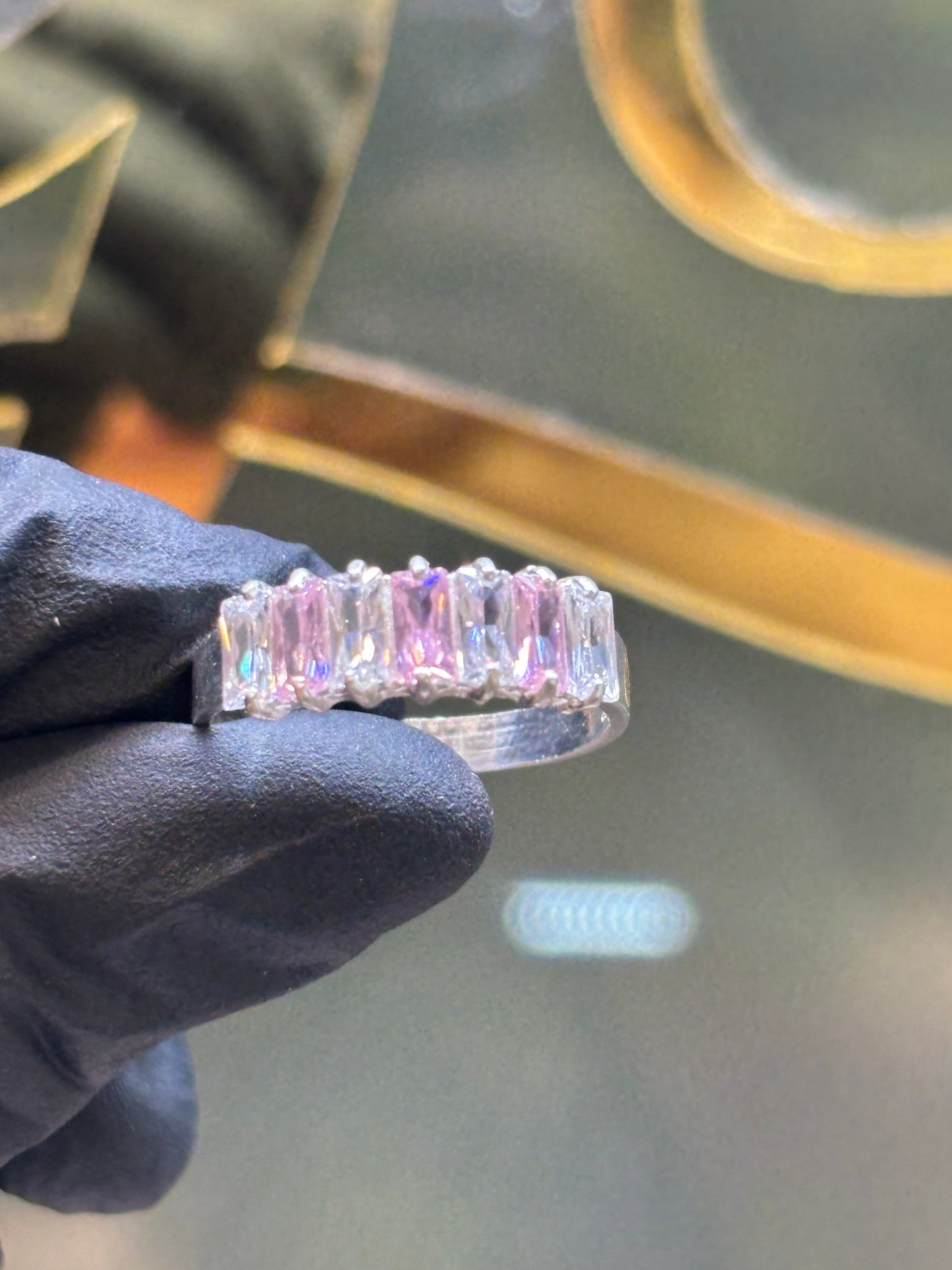 Anillo churumbela plata