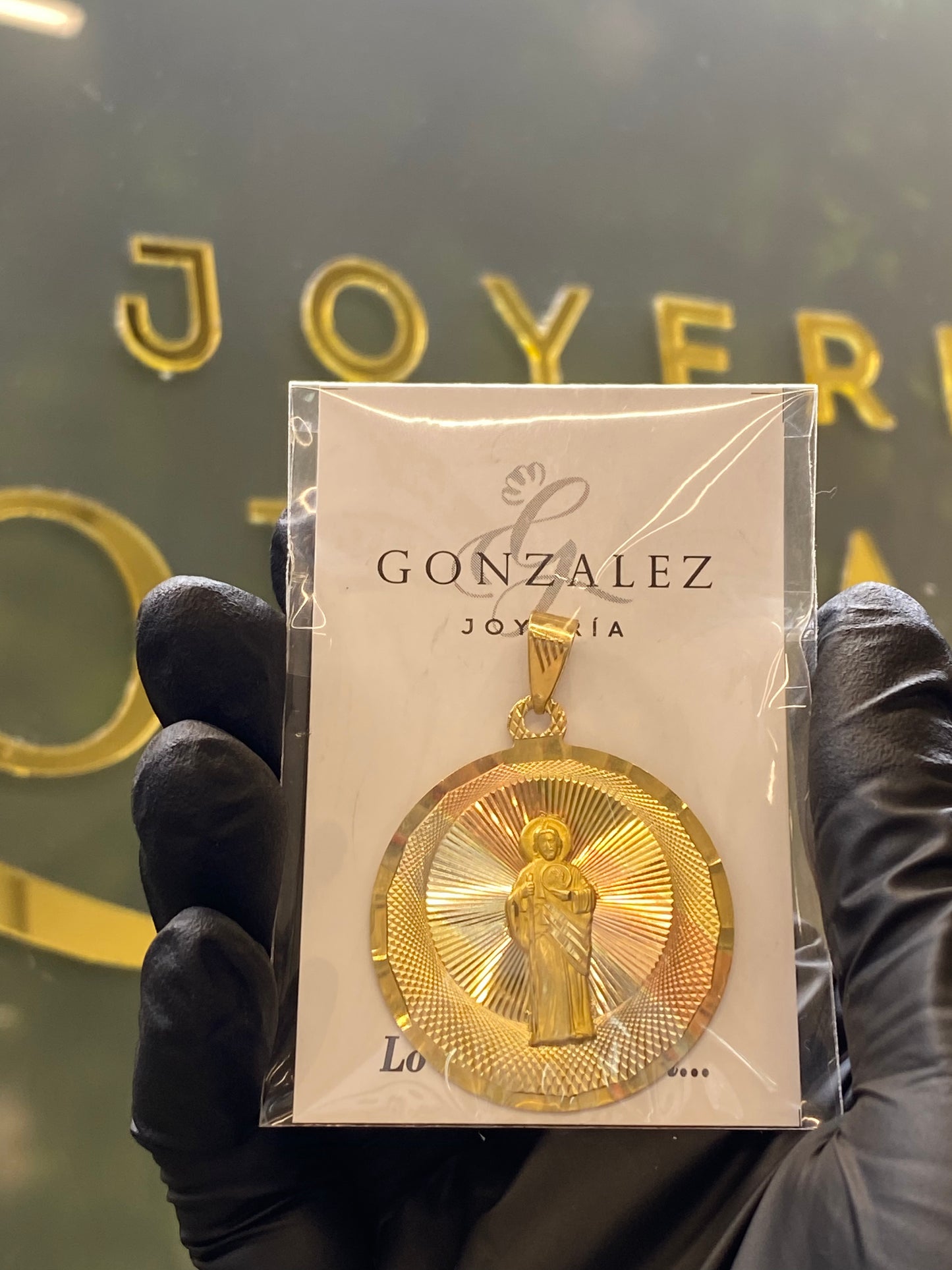 Dije oro florentino 10k San Judas Tadeo