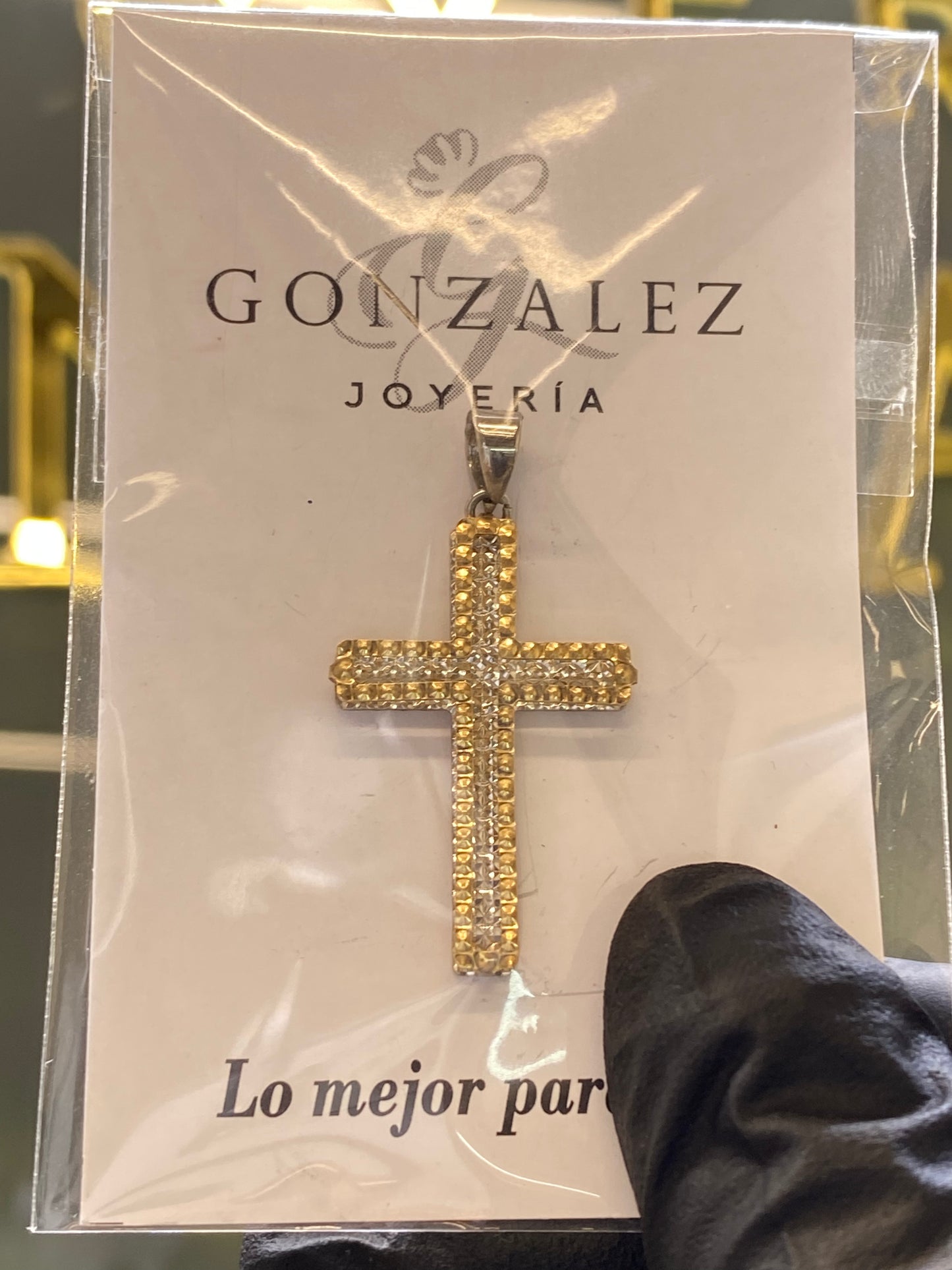 Dije de oro 10k Cruz