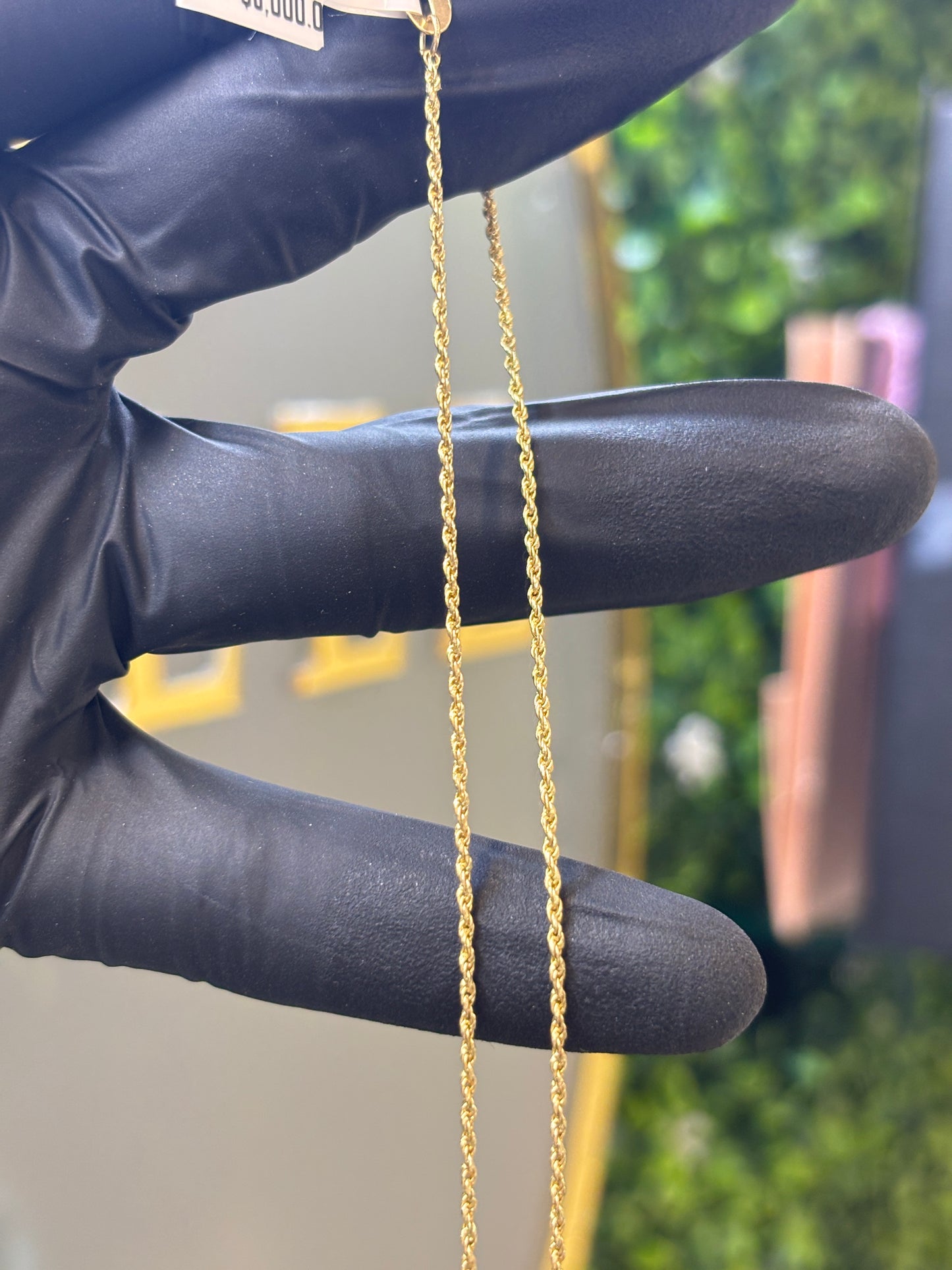 Cadena torzal oro10k
