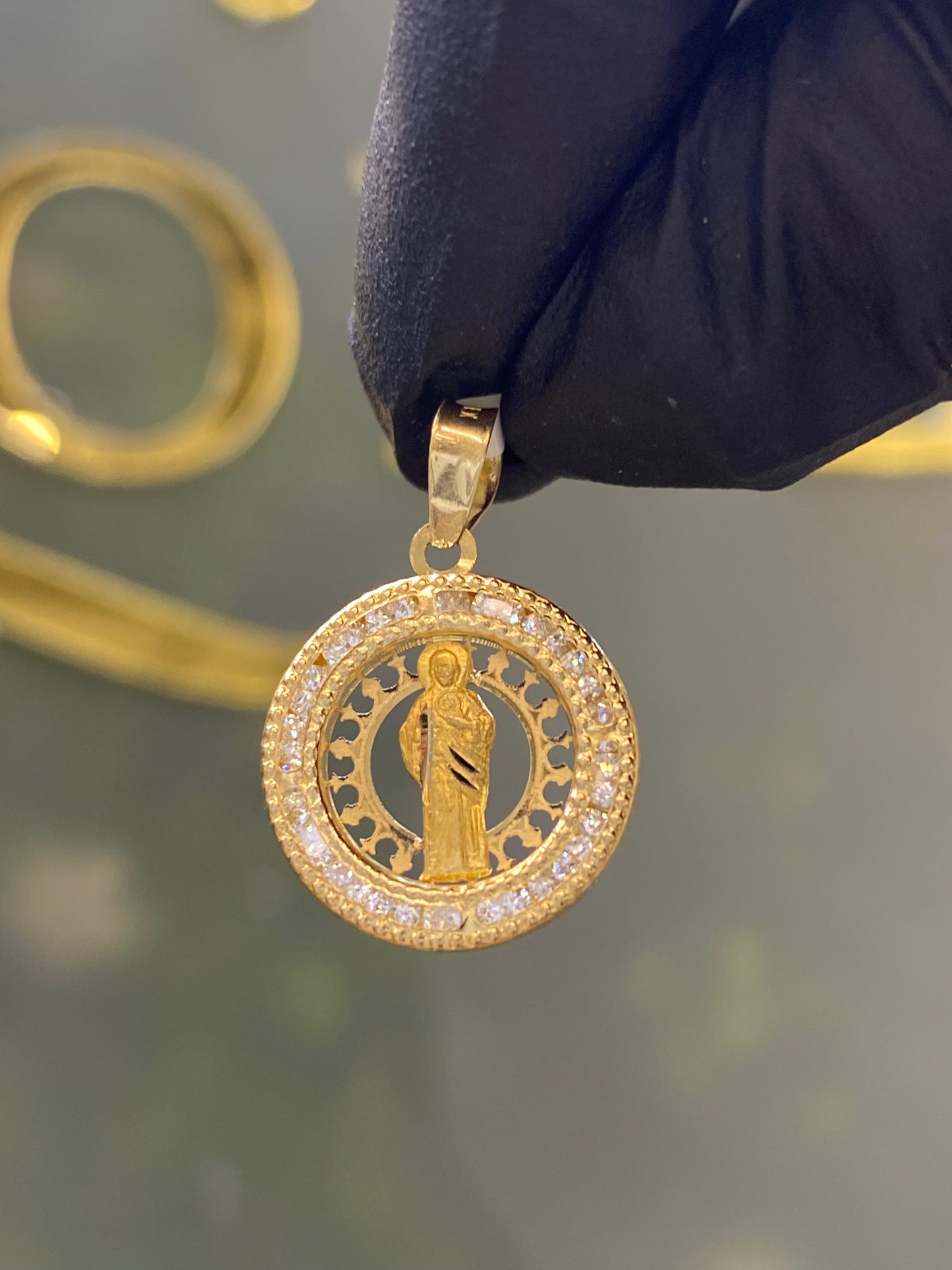 Dije oro 10k San Judas Tadeo