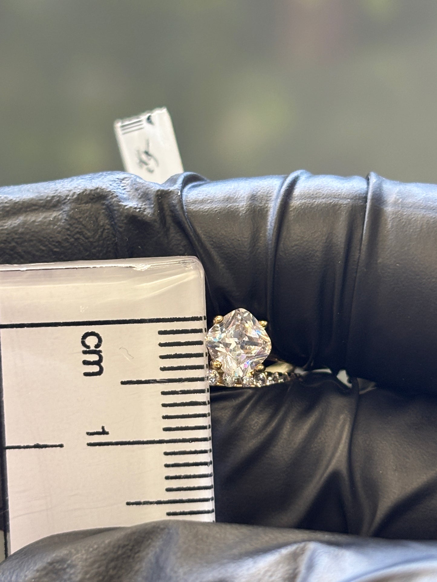 Anillo amarillo #5.5 y #6