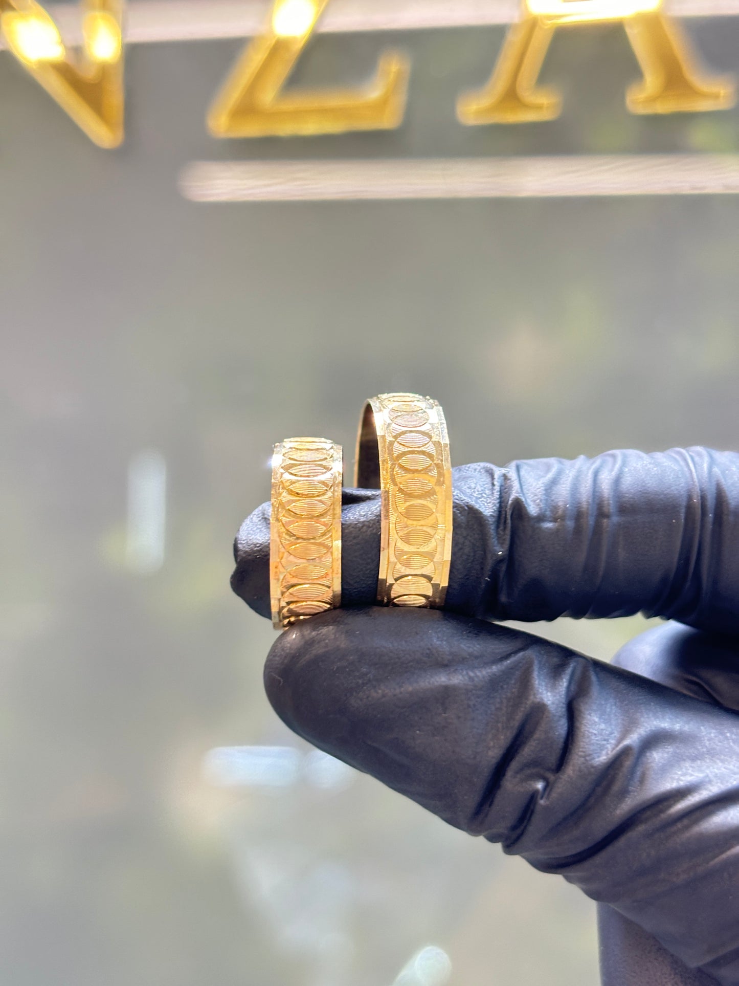 Argolla oro 10k olímpica 6