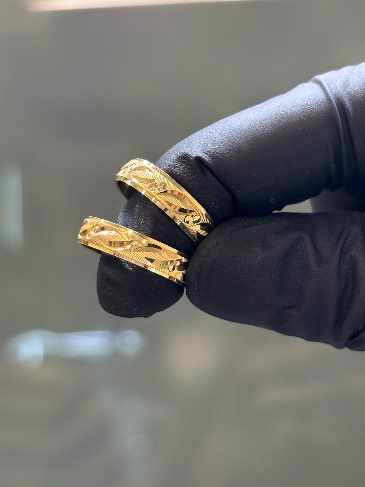 Argolla oro 10k serpentina clásica