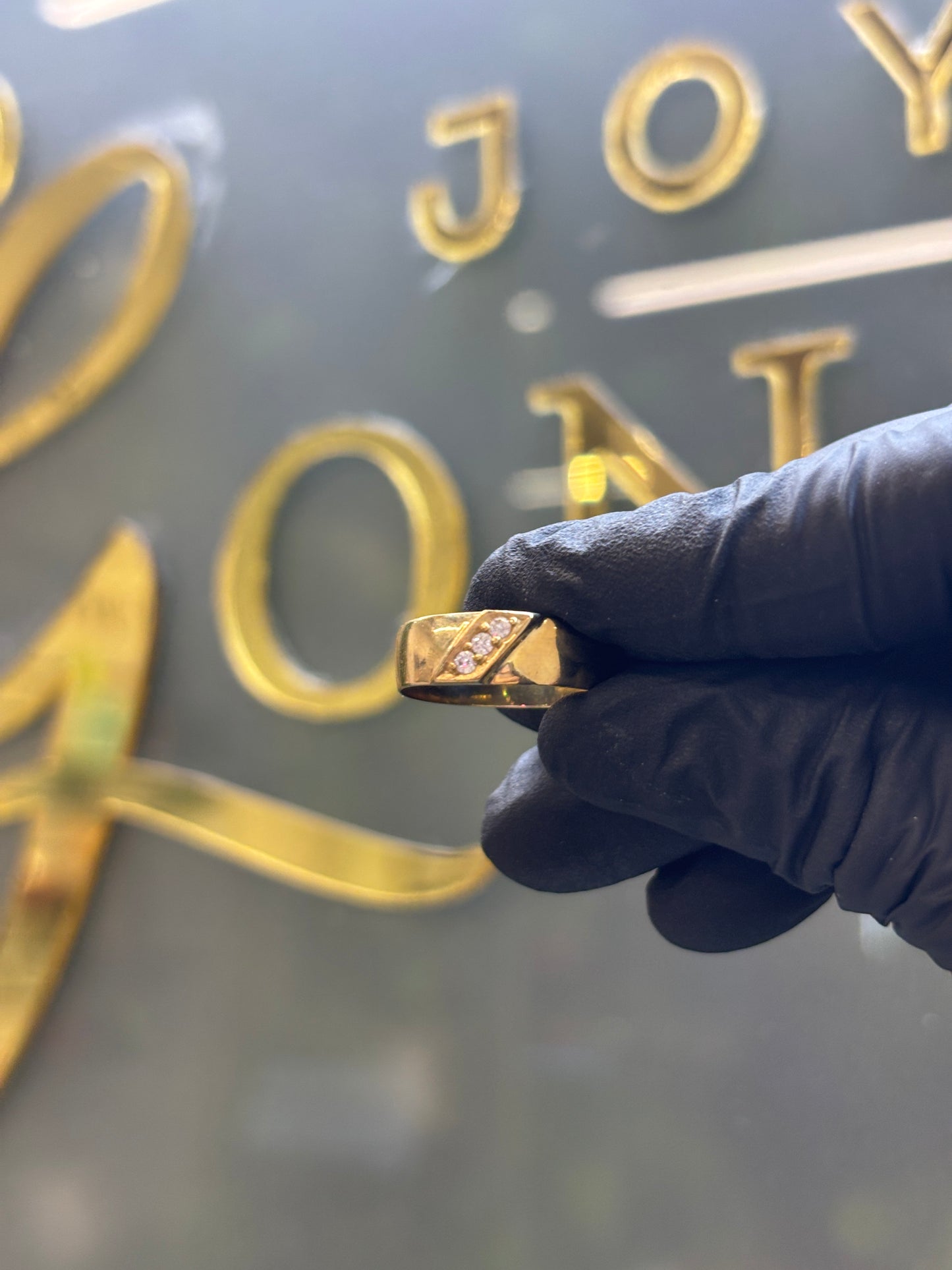 Argolla oro 10k lisa3zirc