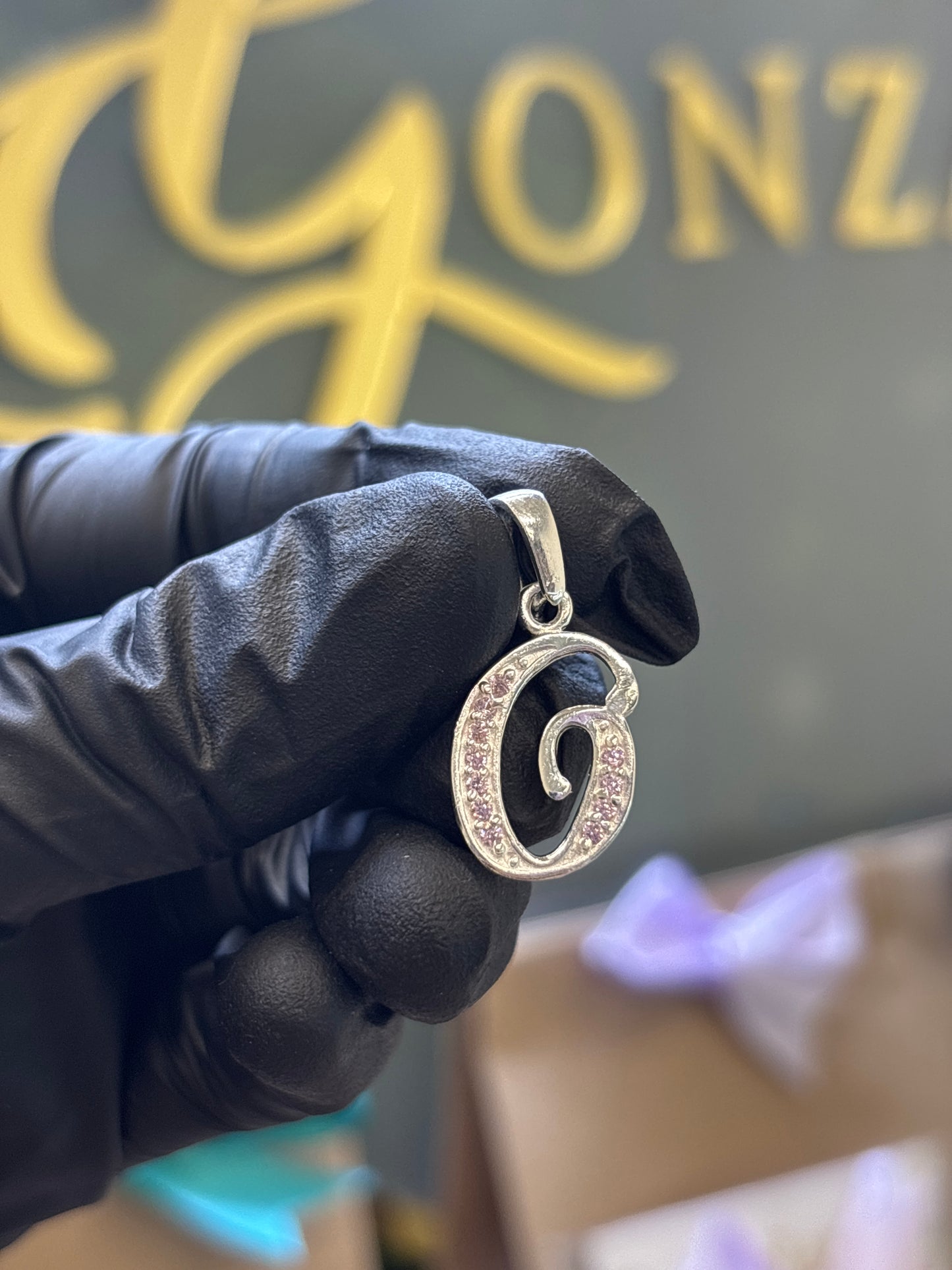 Inicial de plata 925