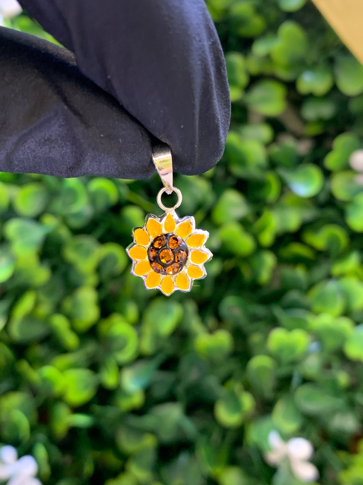 dije plata 925 girasol