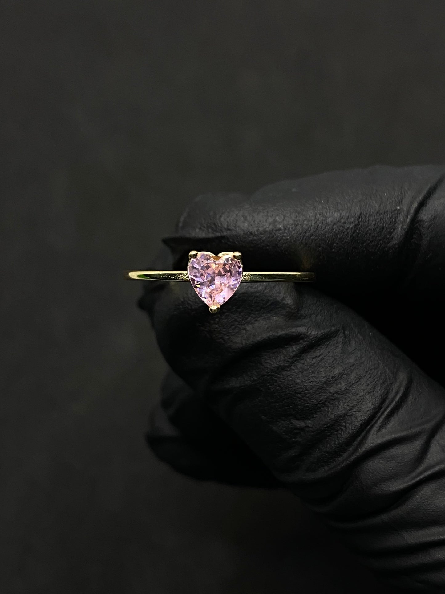 Anillo corazon 10k