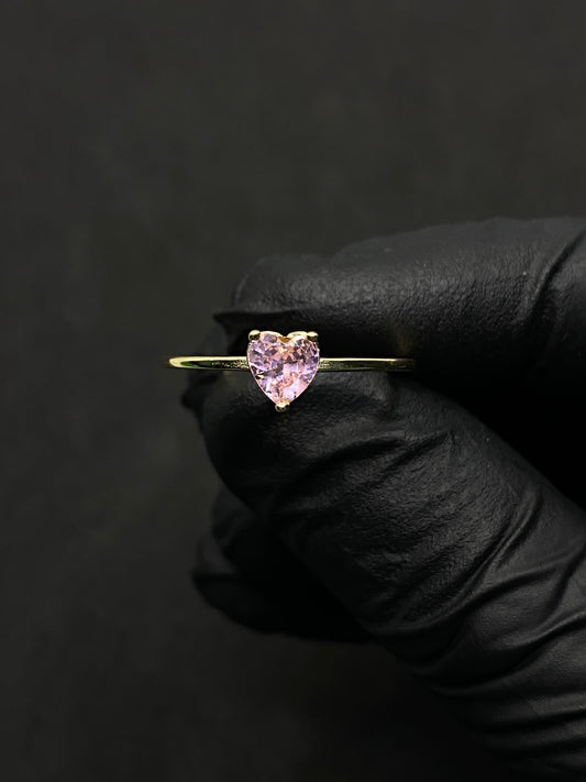 Anillo corazon 10k