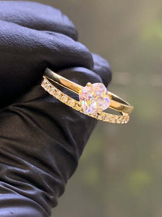anillo de oro 10k