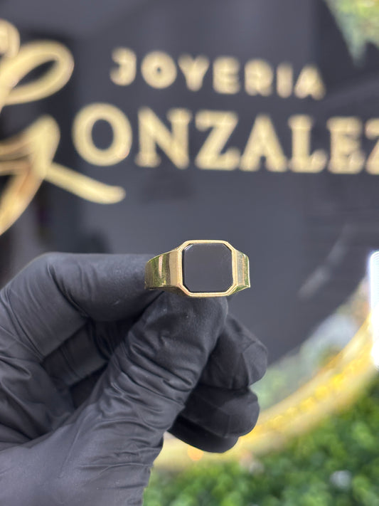 Anillo oro 10k caballero