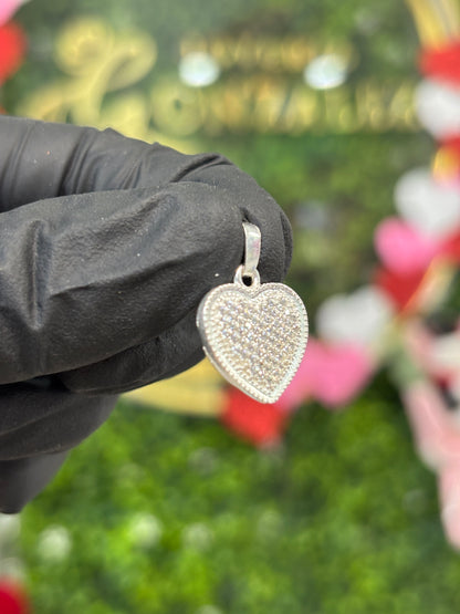 Dije corazón plata 925
