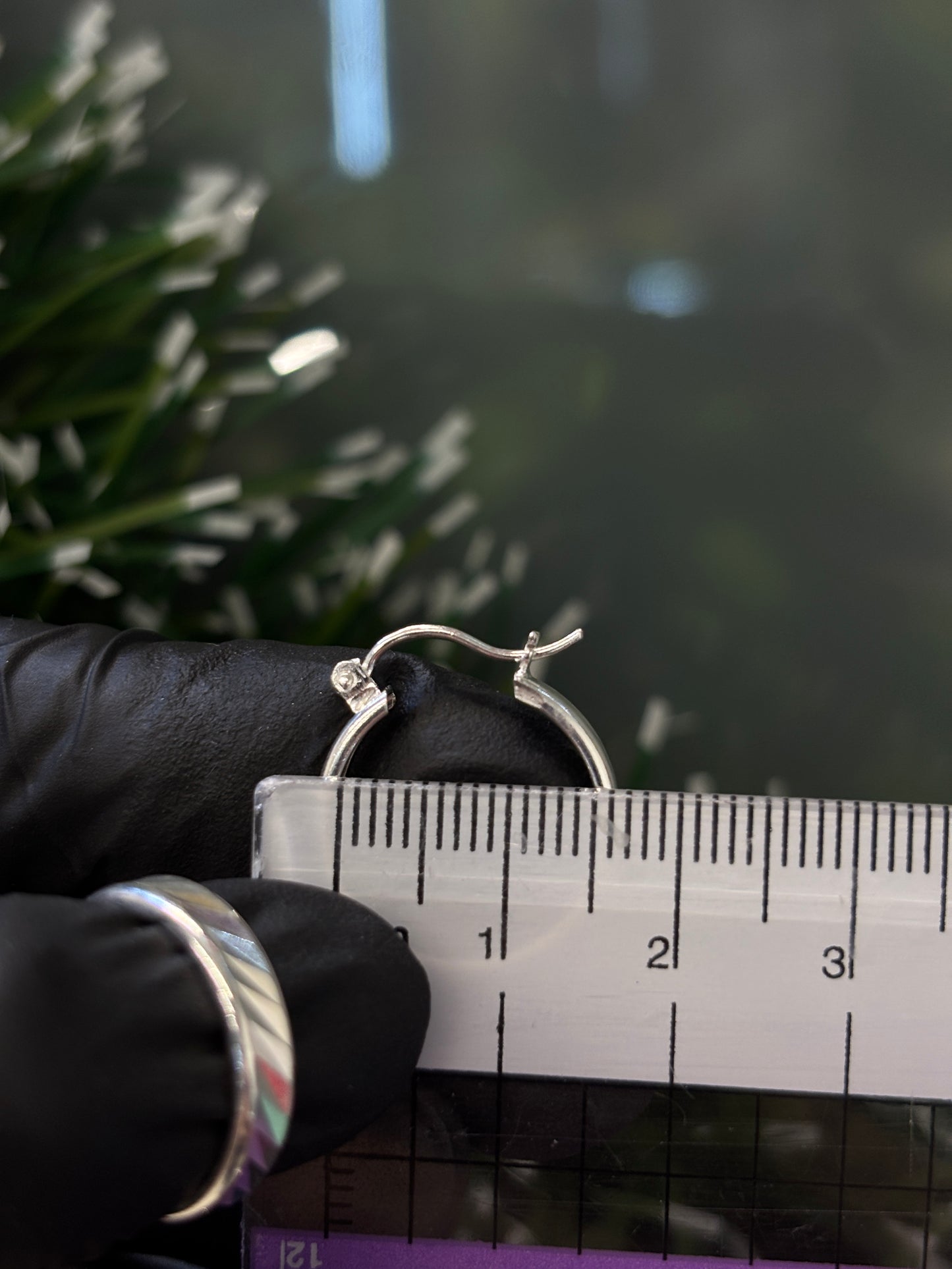 Arracada plata 925 1.5cm