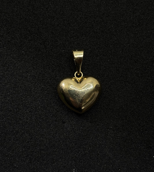 Corazón oro 10k