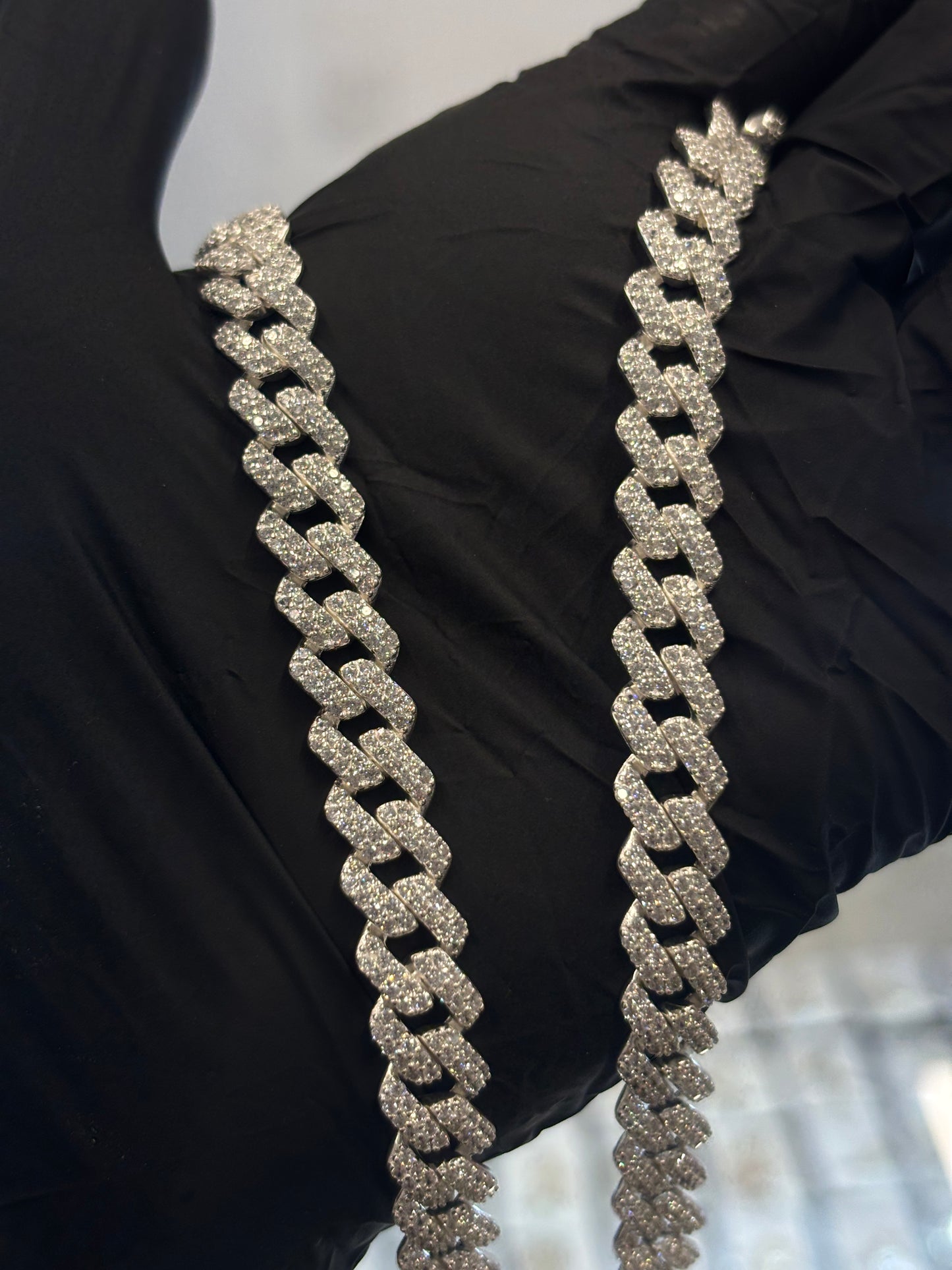 Cadena plata 55cm