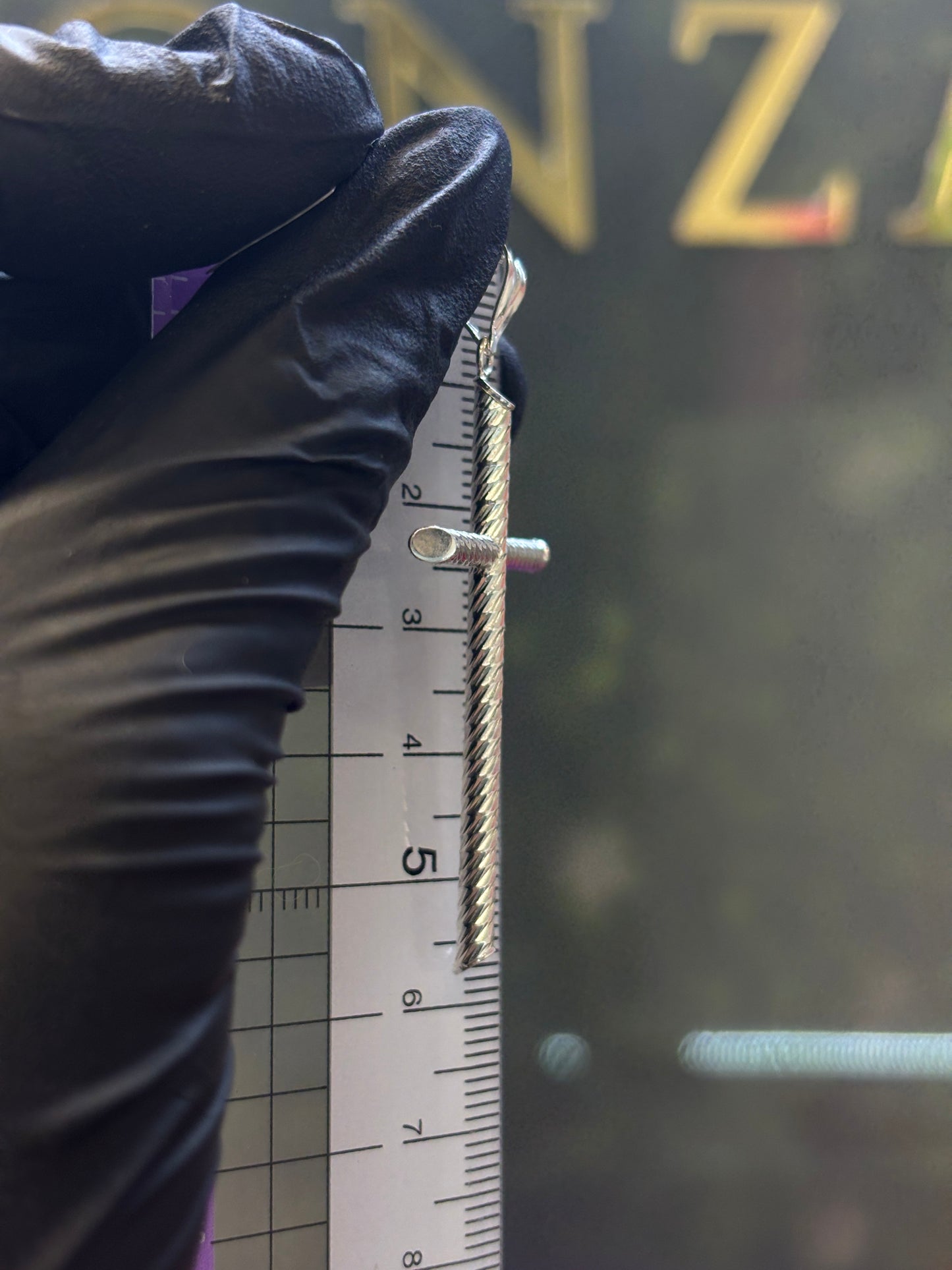 Cruz de plata ley 925