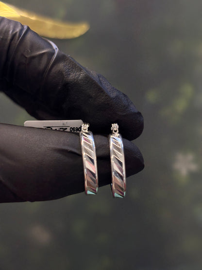 Arracada plata 925 1.5cm