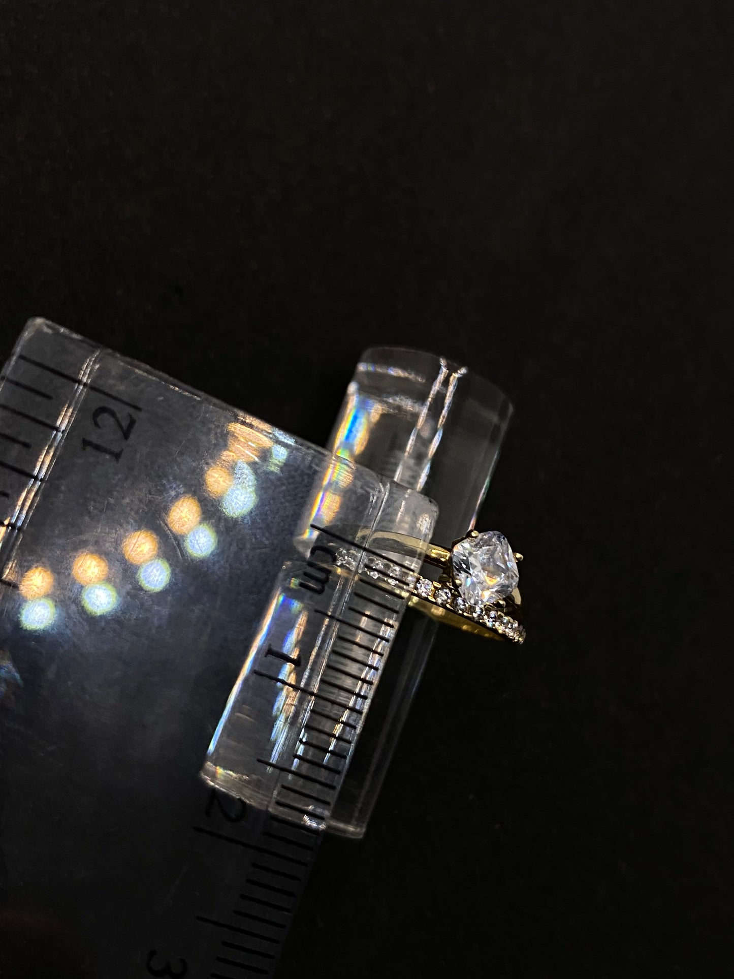 Anillo amarillo 10k