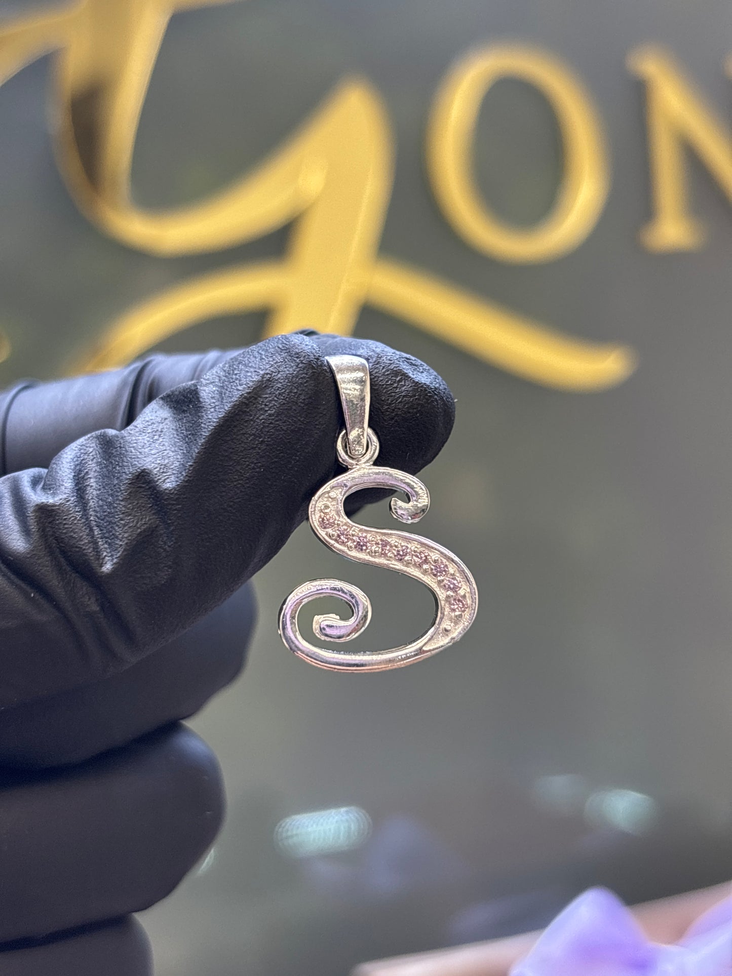 Inicial de plata 925
