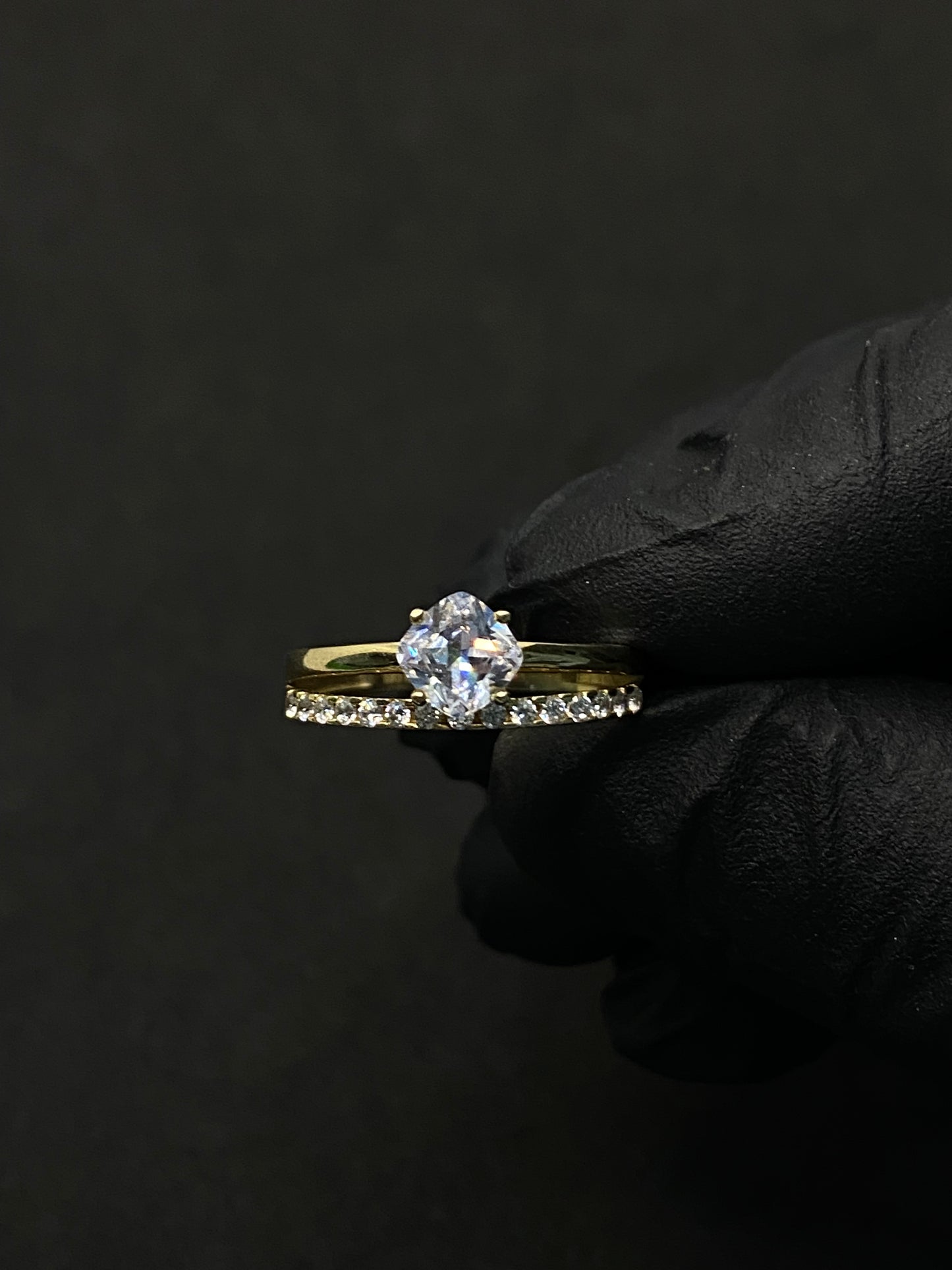 Anillo amarillo 10k