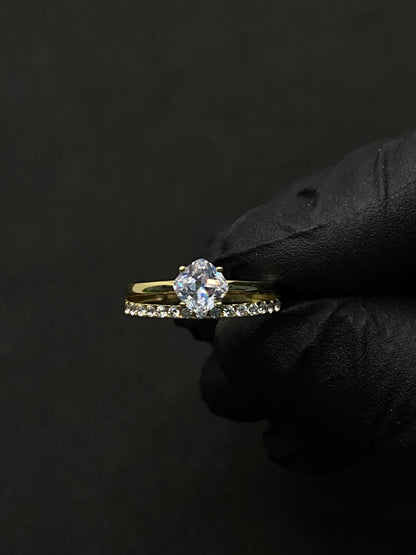 Anillo amarillo 10k
