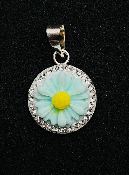 dije plata 925 flor