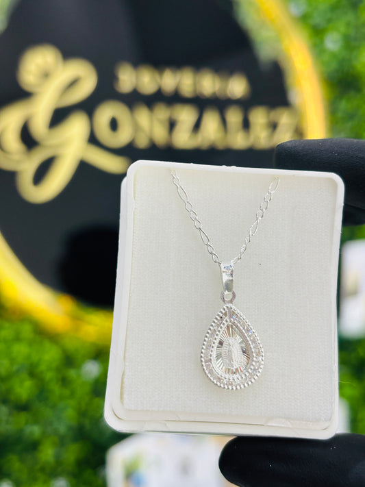 Cadena con dije plata